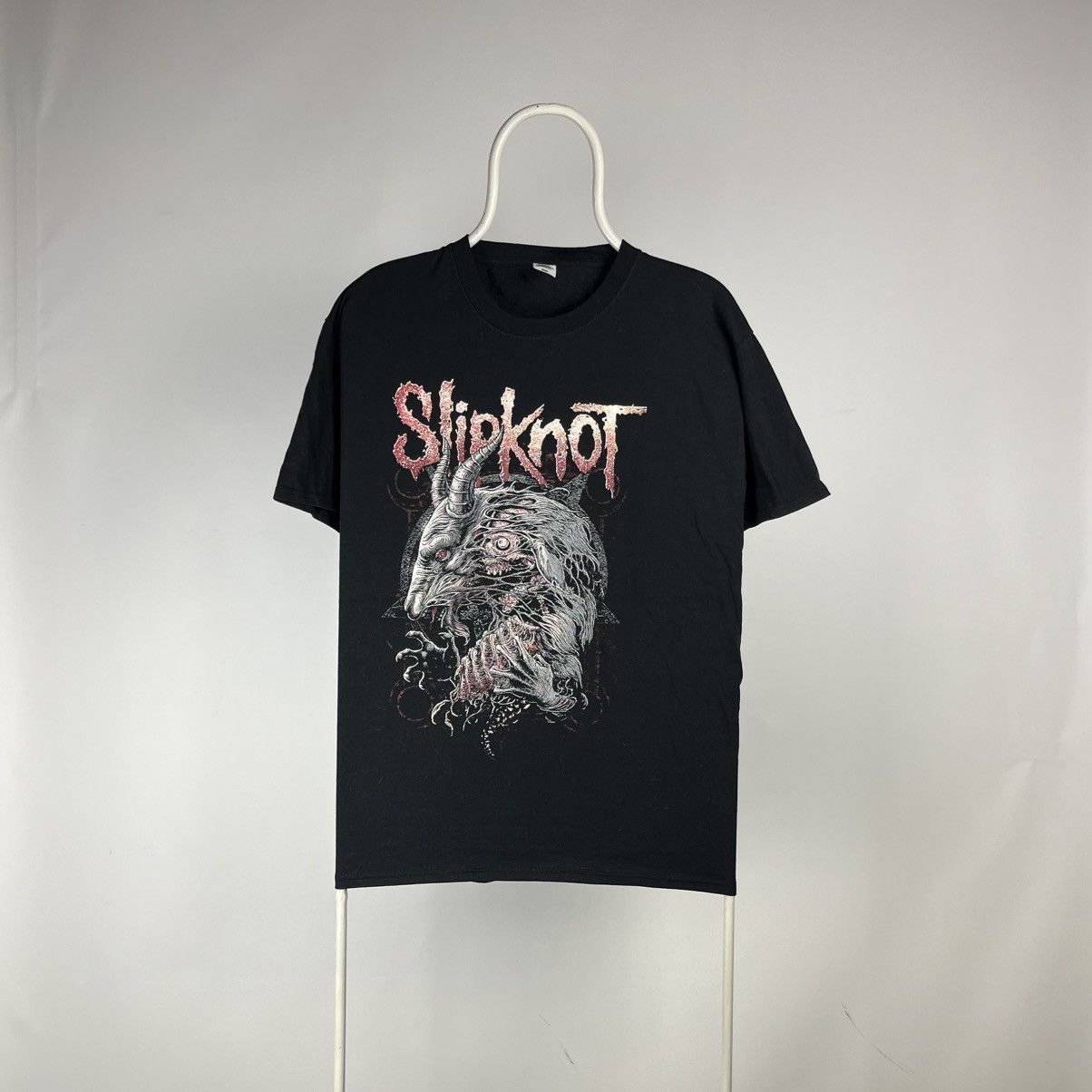 Slipknot Tshirt Goat Rock Band Size Large Hoodie, Sweatshirt | PodTeesHub.com