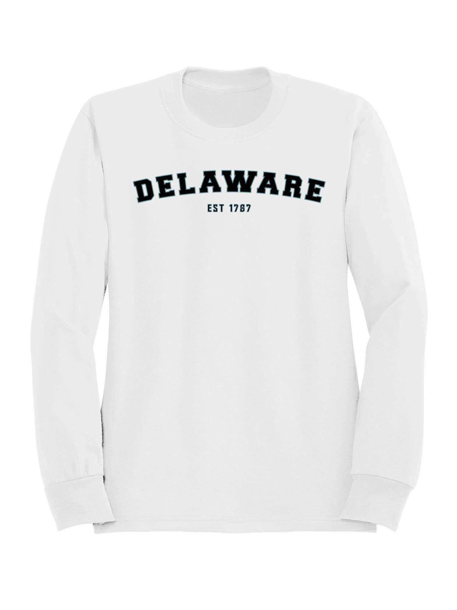 Delaware Est 1787 Men's Sweatshirt T-Shirts, Hoodie | PodTeesHub.com