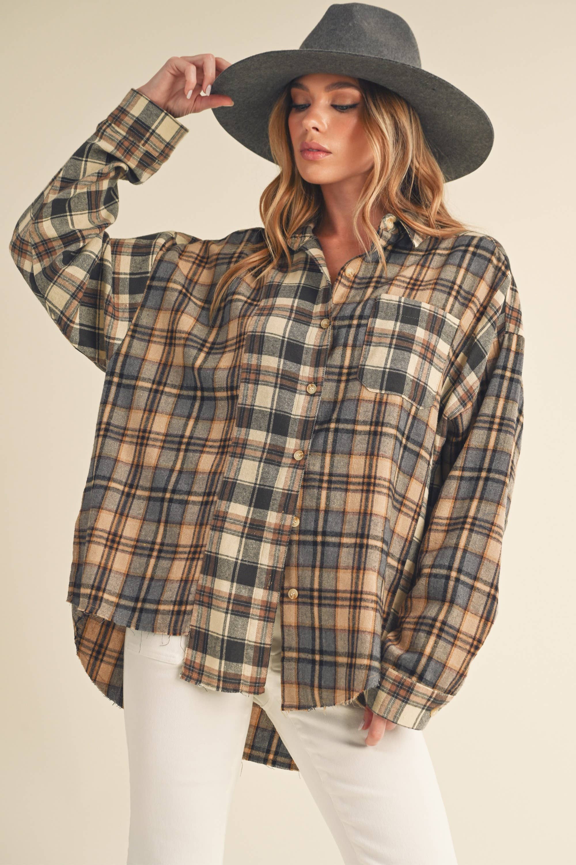 845AN Noelle Flannel Shirt 2 Hoodie, Sweatshirt | PodTeesHub.com