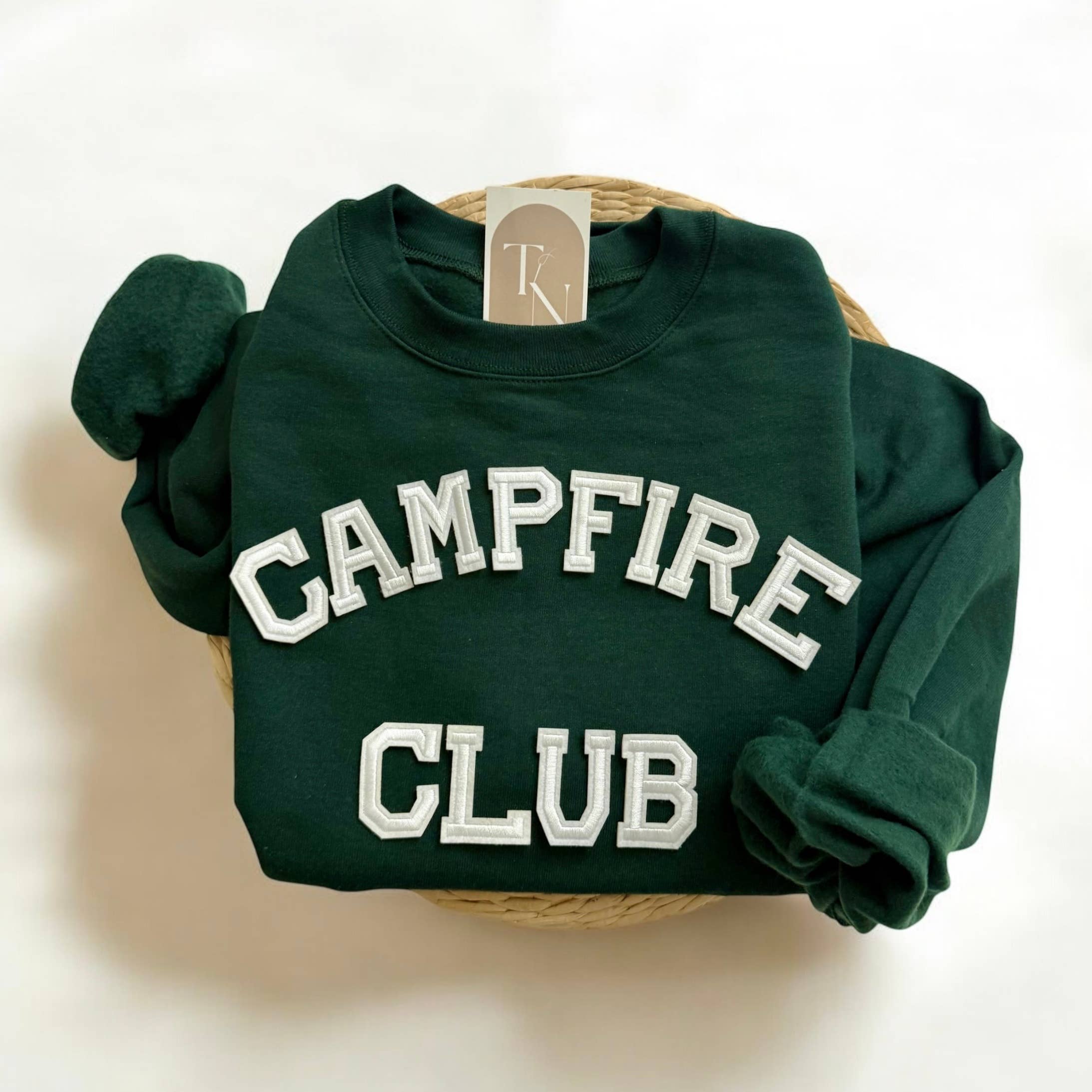 Campfire Club Sweatshirt, Camping Clothing T-Shirts, Hoodie | PodTeesHub.com