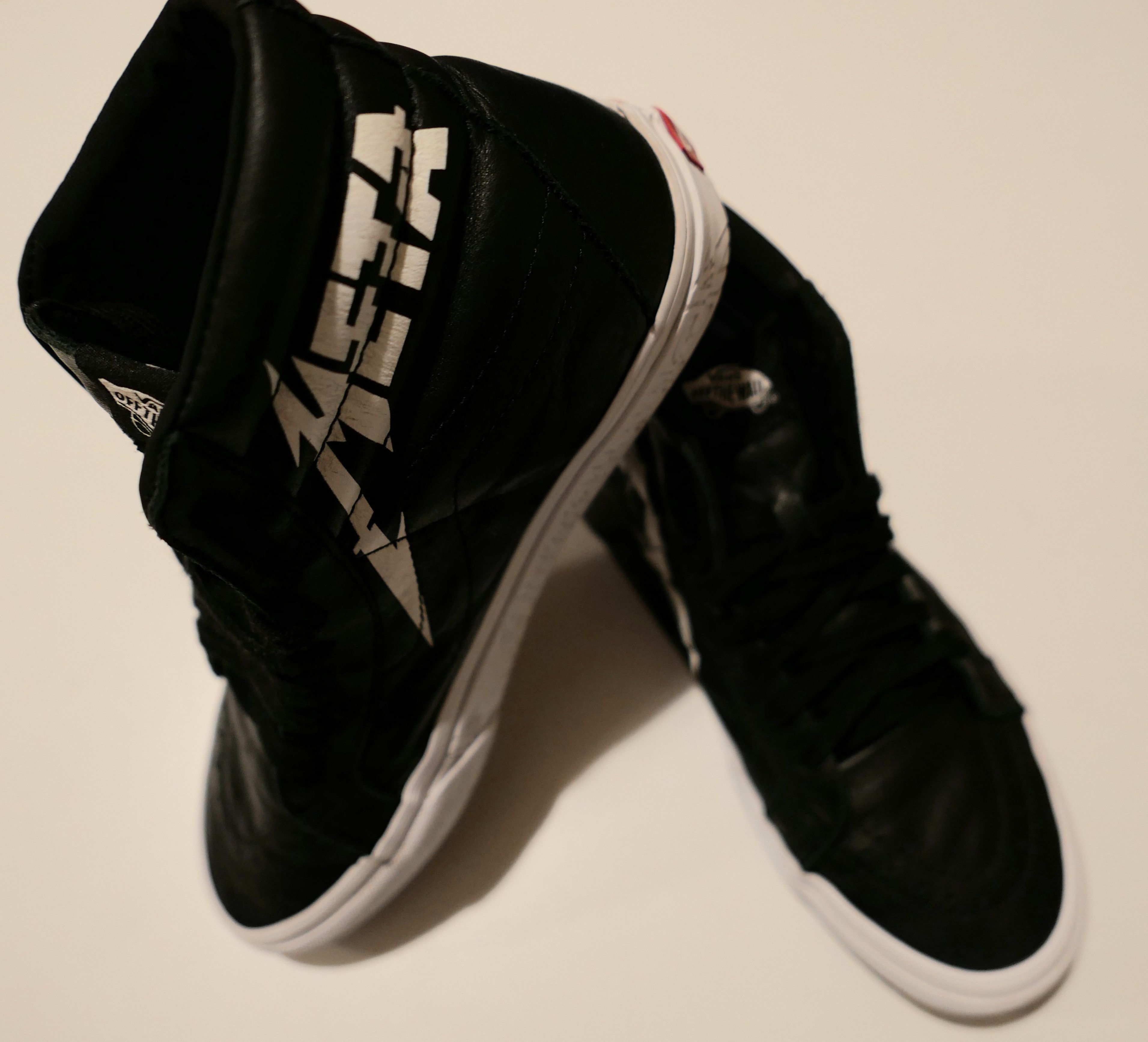 Vans Sk8 Hi Metallica Black Black T-Shirts, Hoodie, Sweatshirt | PodTeesHub.com