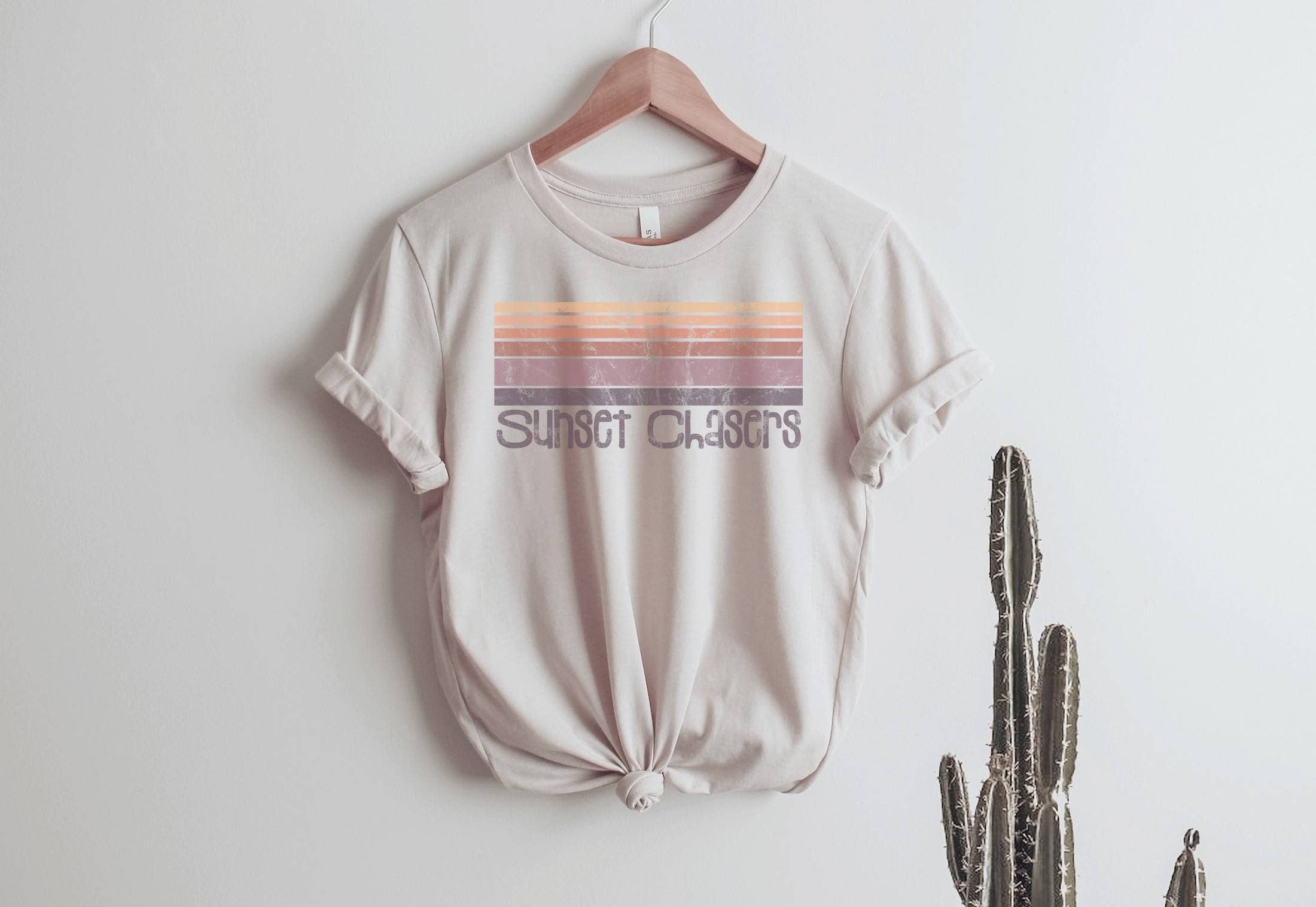 Sunset Chaser | Hiking Shirt Hoodie, Sweatshirt | PodTeesHub.com