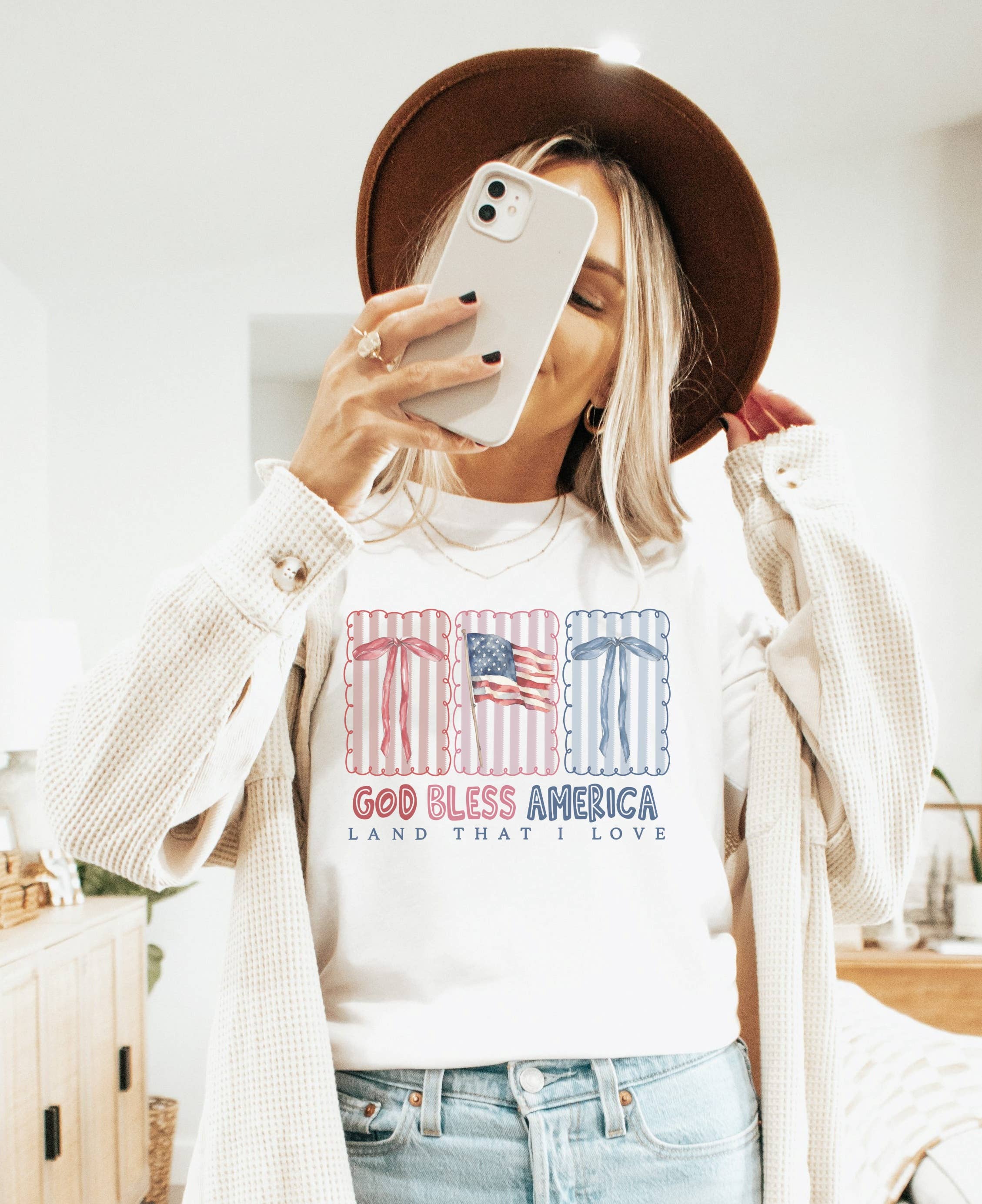 God Bless America Stamps  Tee | Patriotic T Shirt | Usa Tee Hoodie, Sweatshirt | PodTeesHub.com