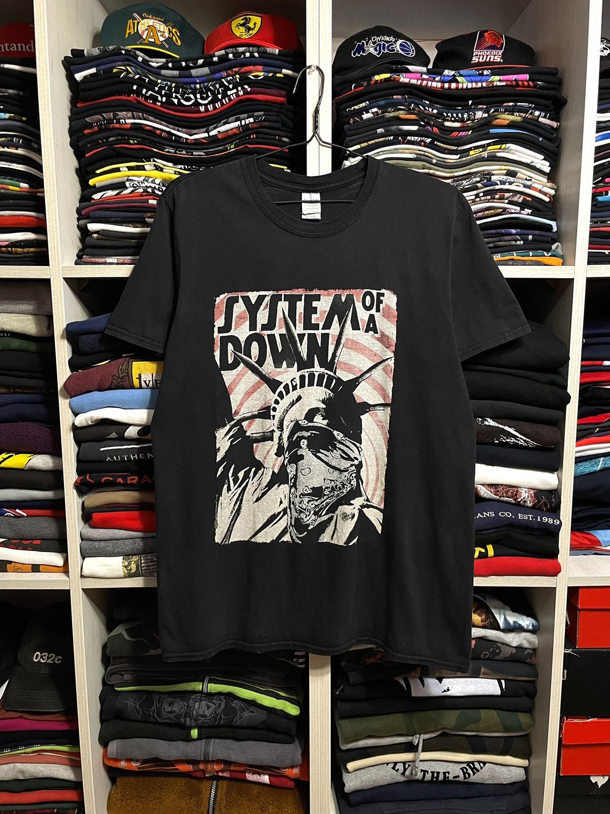 Band Tees Vintage Y2k System Of A Down Soad Tour Band T Shirt Hoodie, Sweatshirt | PodTeesHub.com