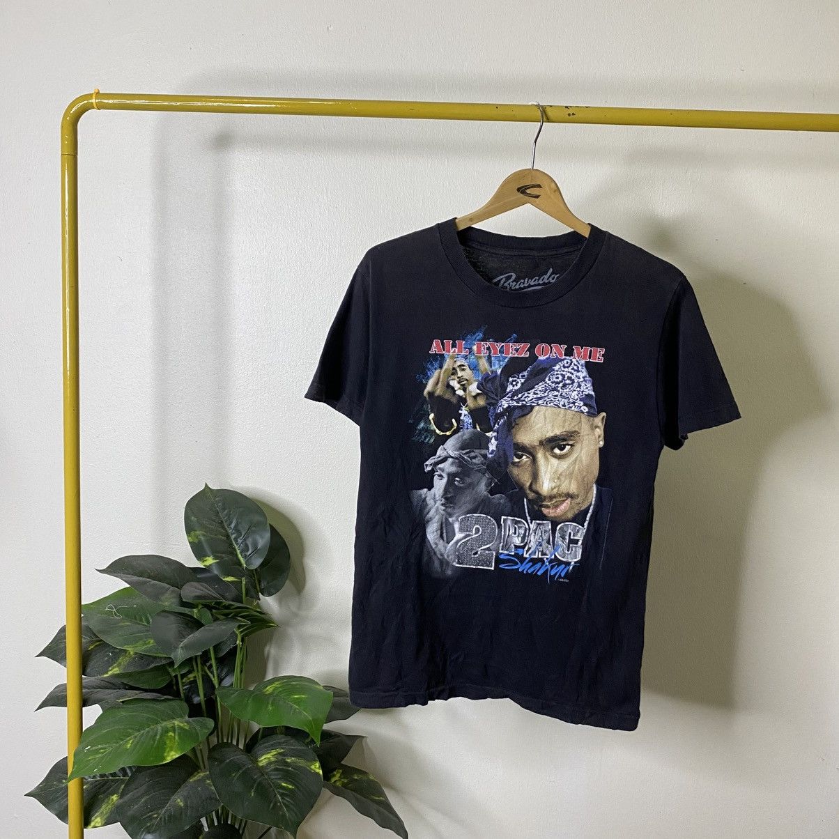 Rap Tees Vtg Y2k Tupac Shakur All Eyez On Me Official Reissue T Shirt Hoodie, Sweatshirt | PodTeesHub.com