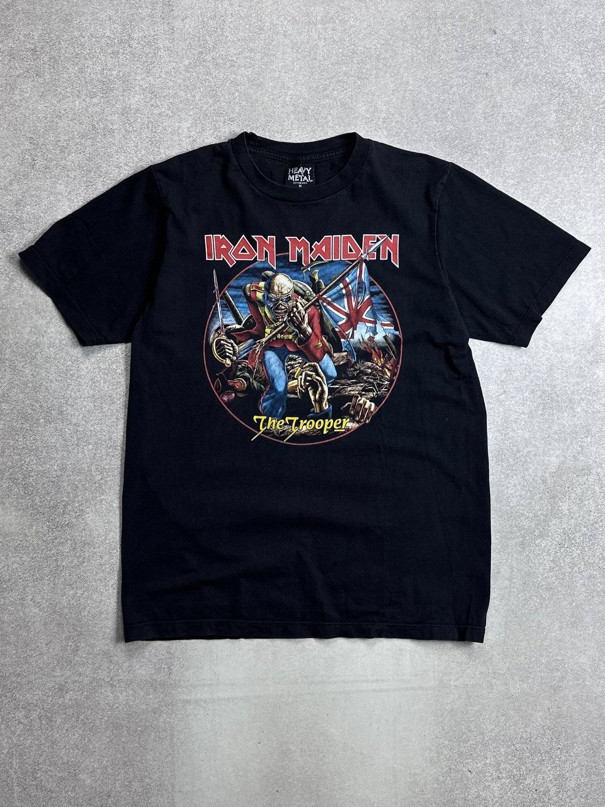 Maiden Vintage Iron Maiden Band Tee T Shirt Rock M Hoodie, Sweatshirt | PodTeesHub.com