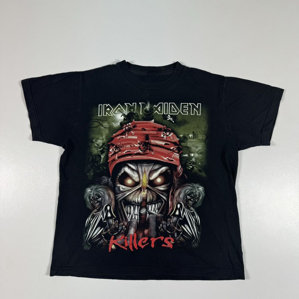 Slipknot X Vintage Vintage Iron Maiden 90s Band Rock Y2k T-Shirts, Hoodie, Sweatshirt