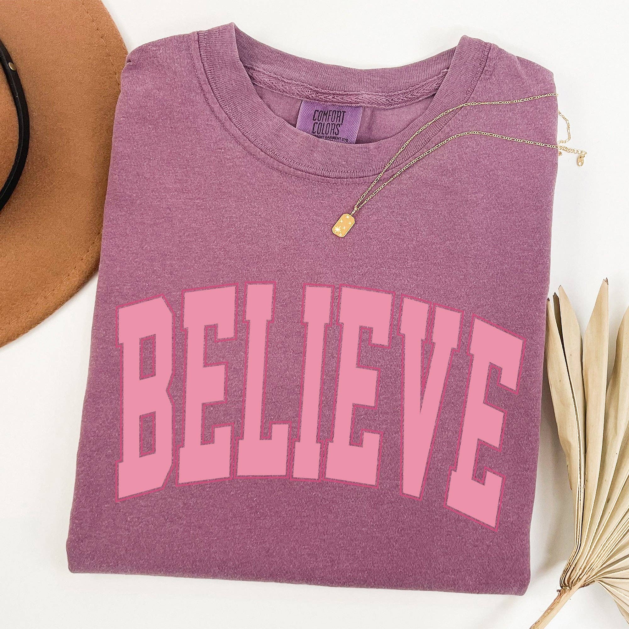 Believe, Varsity, Collegiate, Christmas, Santa Xmas Tshirt Hoodie, Sweatshirt | PodTeesHub.com
