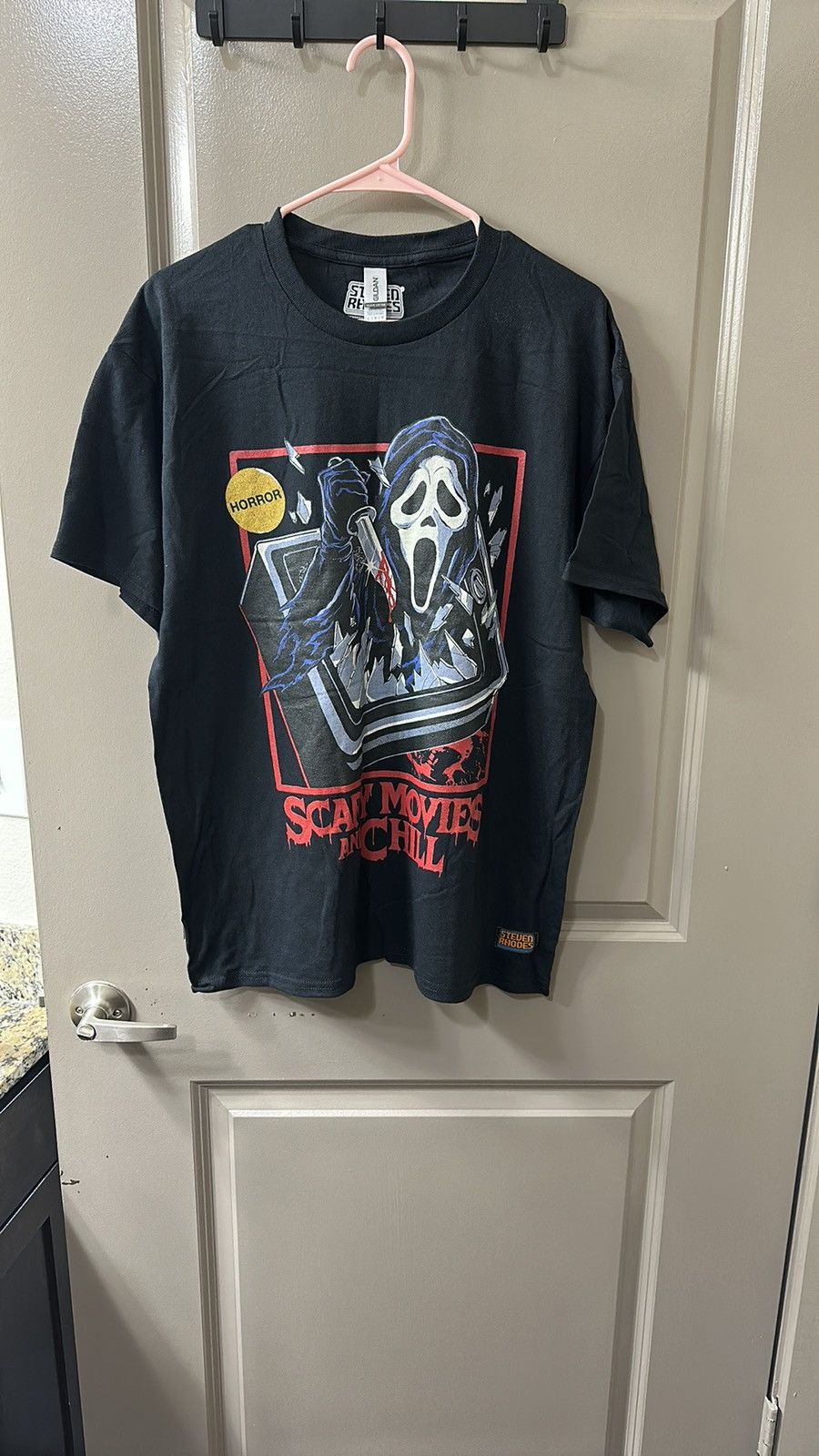 Other Steven Rhodes Scary Movies And Chill Soft T Shirt Hoodie, Sweatshirt | PodTeesHub.com