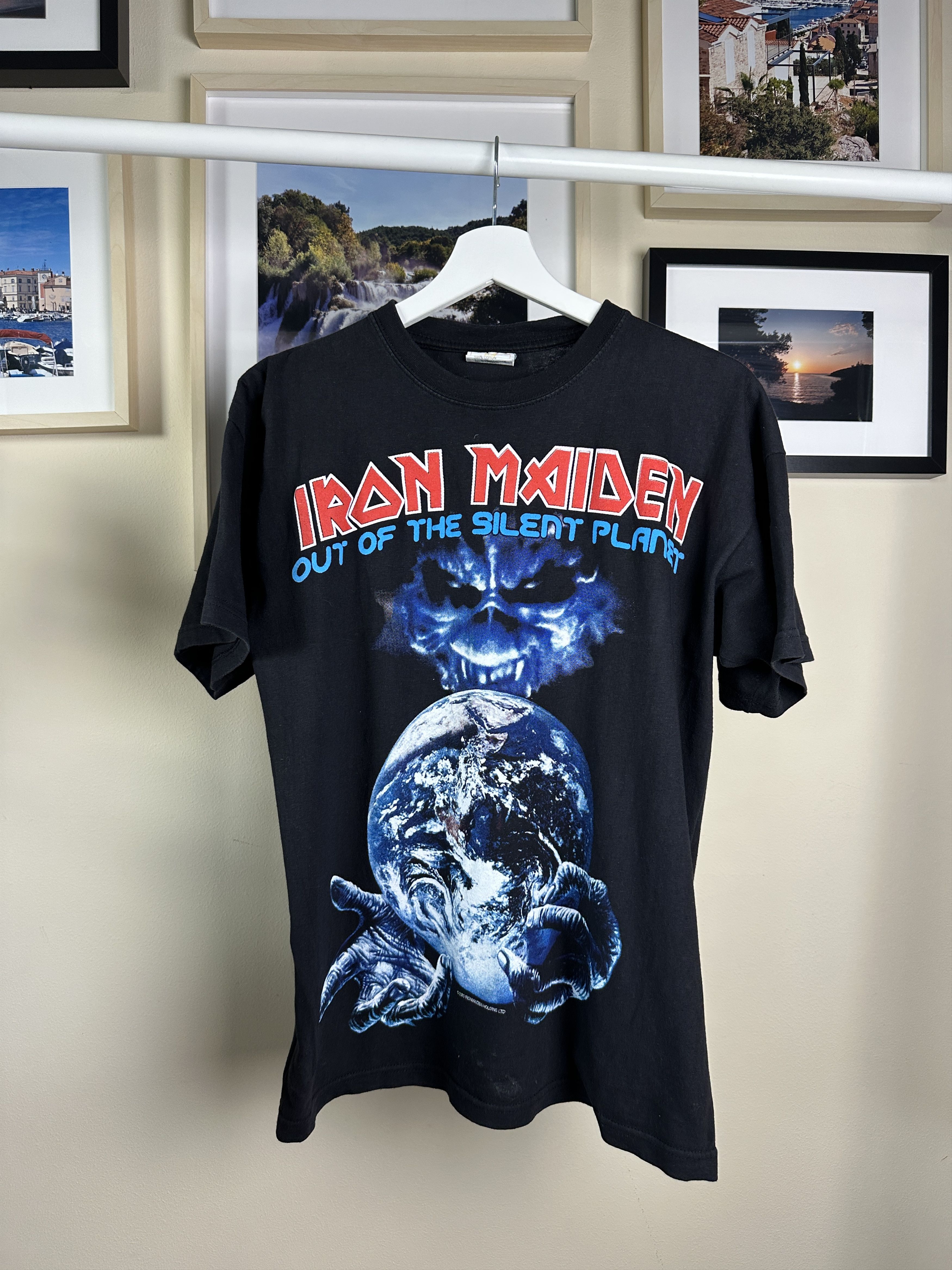 Iron Maiden Vintage 2000 Iron Maiden Out Of The Silent Planet T Shirt Hoodie, Sweatshirt | PodTeesHub.com