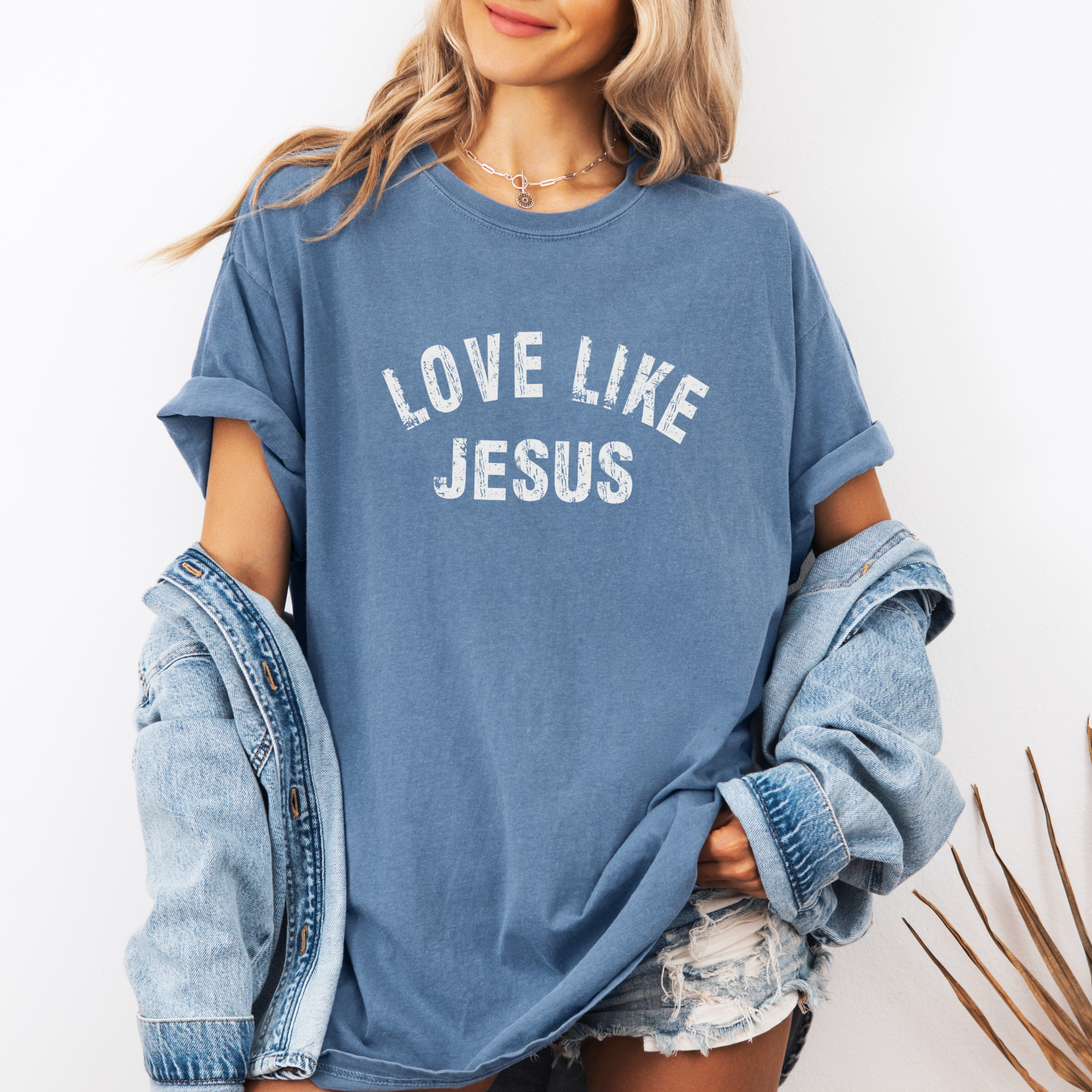 Love Like Jesus Tee - Christian Graphic Tee - Spring Tee Hoodie, Sweatshirt | PodTeesHub.com