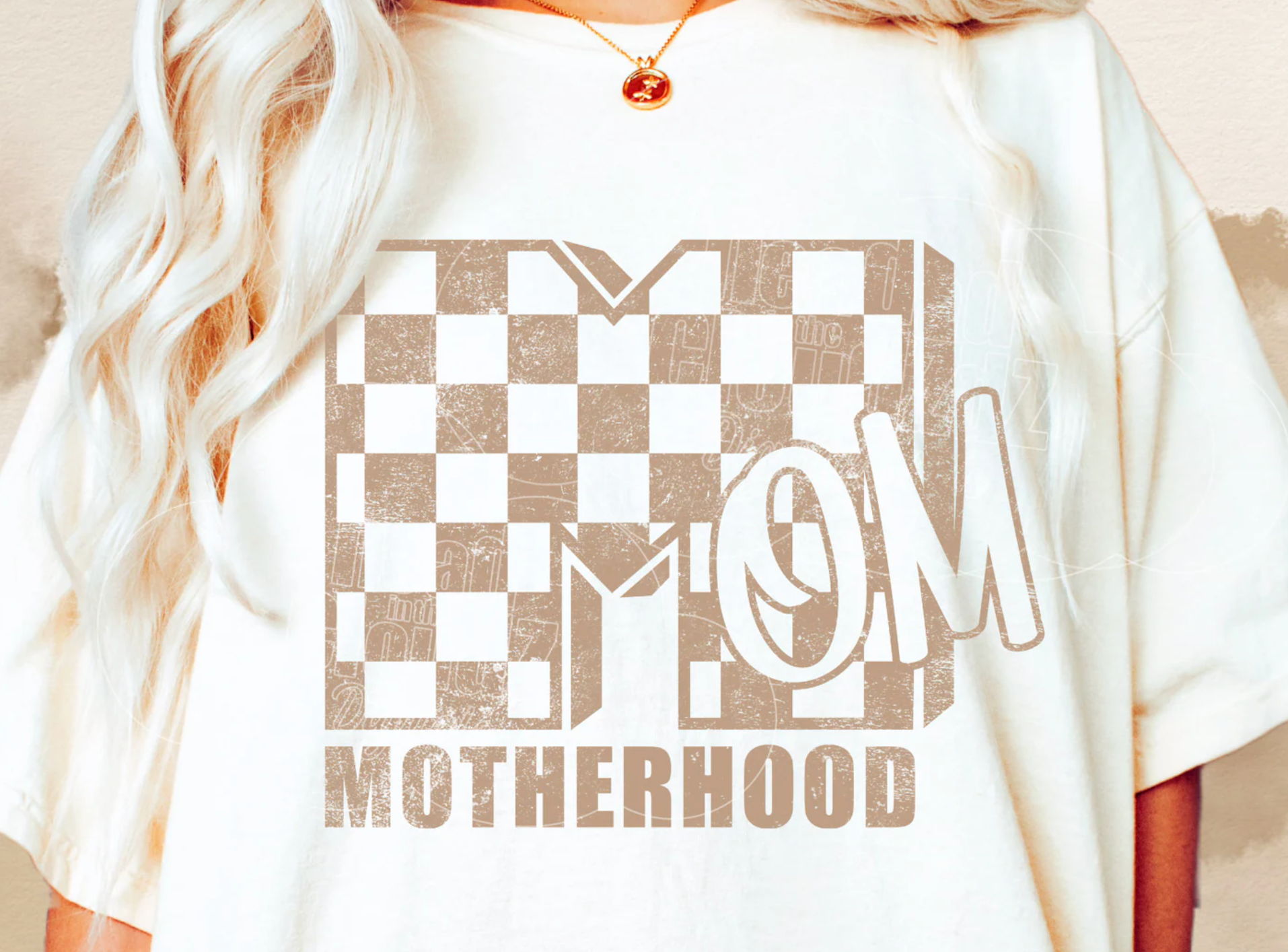 Motherhood Comfort Color Tee Hoodie, Sweatshirt | PodTeesHub.com