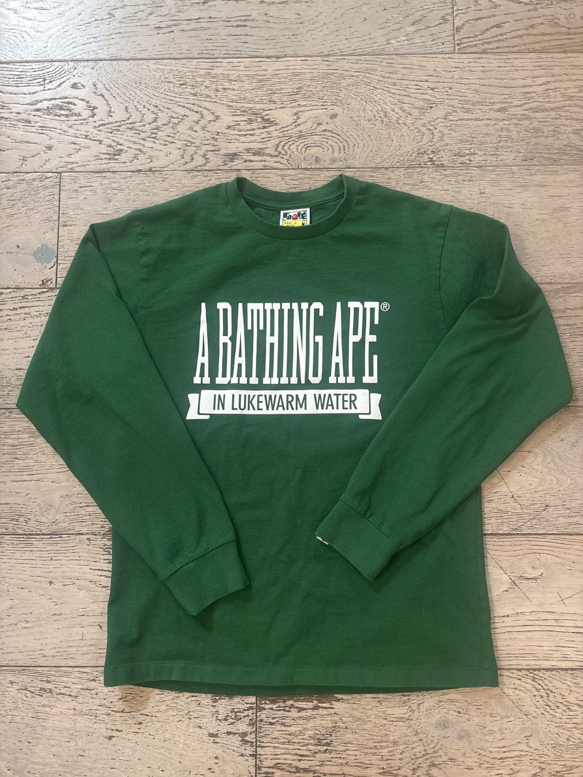 Bape In Lukewarm Water Longsleeve T-Shirts, Hoodie, Sweatshirt | PodTeesHub.com
