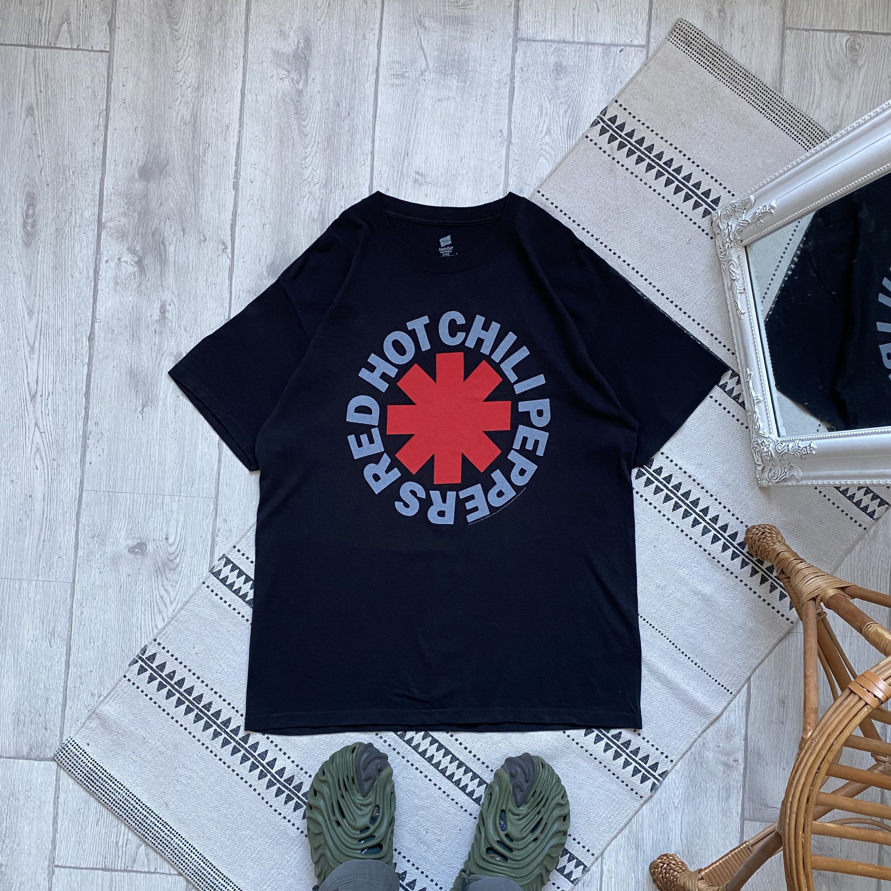 Band Tees Vintage Red Hot Chili Peppers Band Tee Y2k Rock T Shirt Hoodie, Sweatshirt | PodTeesHub.com