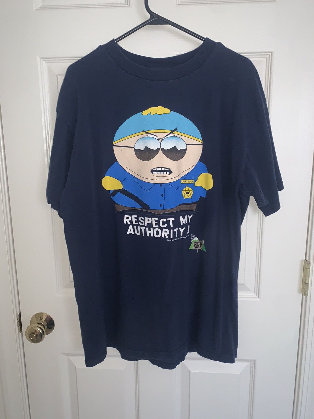 Vintage Respect My Authority South Park T-Shirts, Hoodie, Sweatshirt | PodTeesHub.com