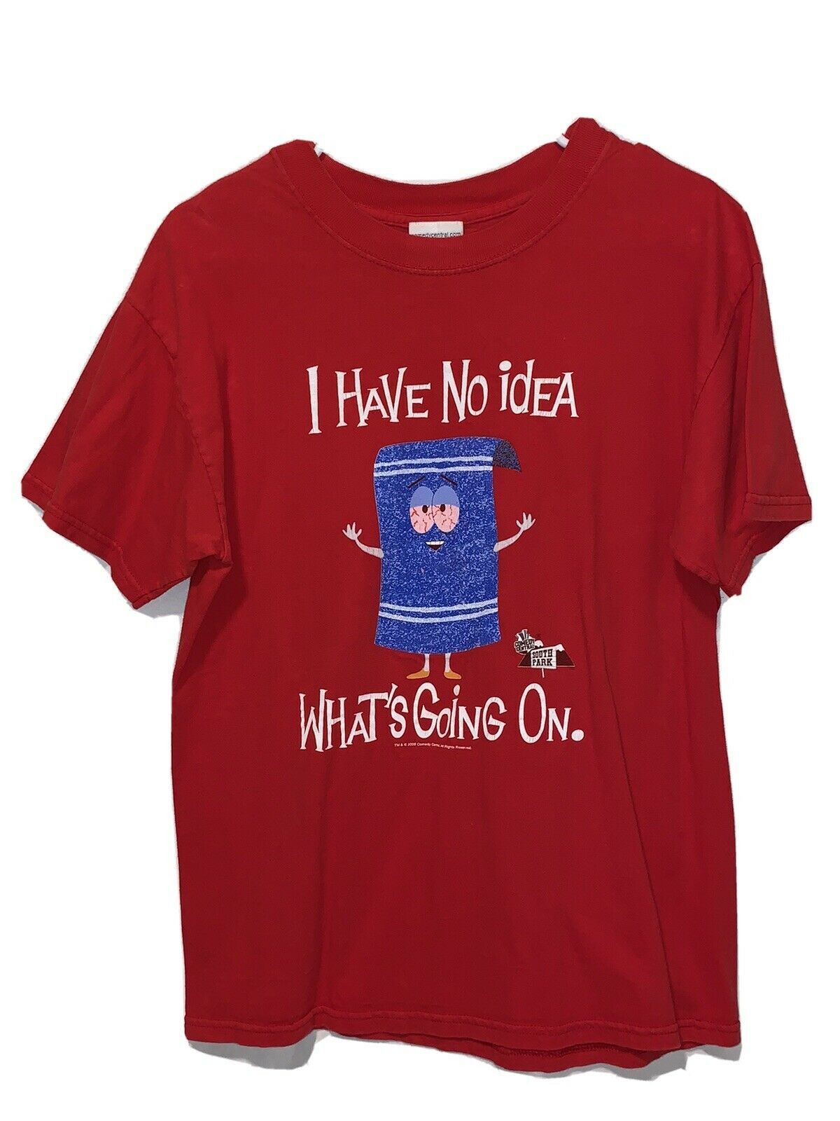 Other South Park Comedy Central Towlie Red T Shirt Size Medium Hoodie, Sweatshirt | PodTeesHub.com