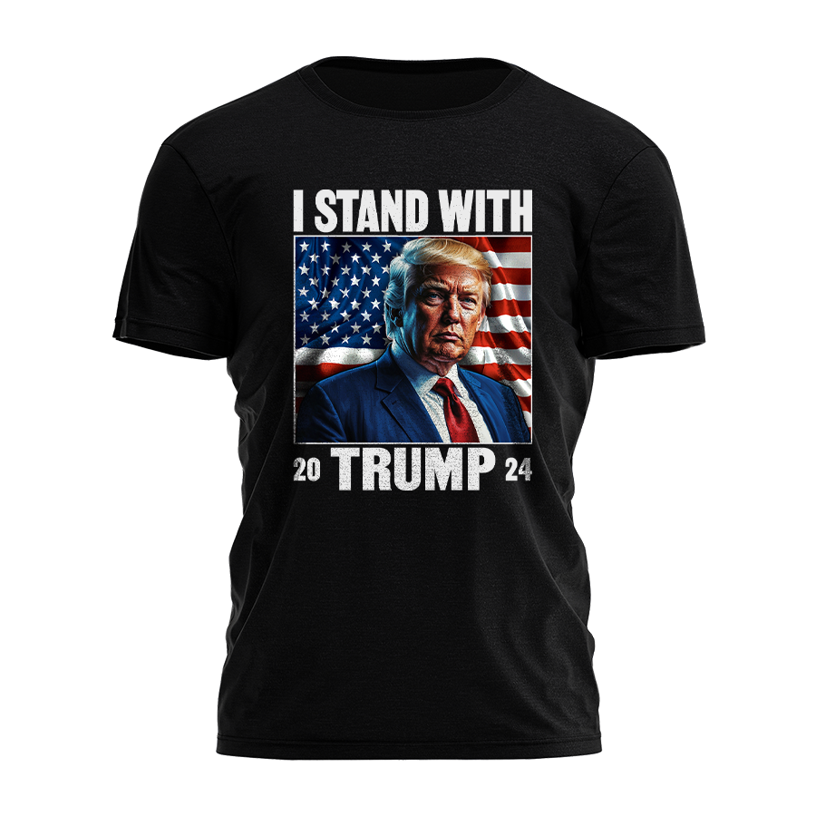 I Stand with Trump Tee - 2465 Hoodie, Sweatshirt | PodTeesHub.com