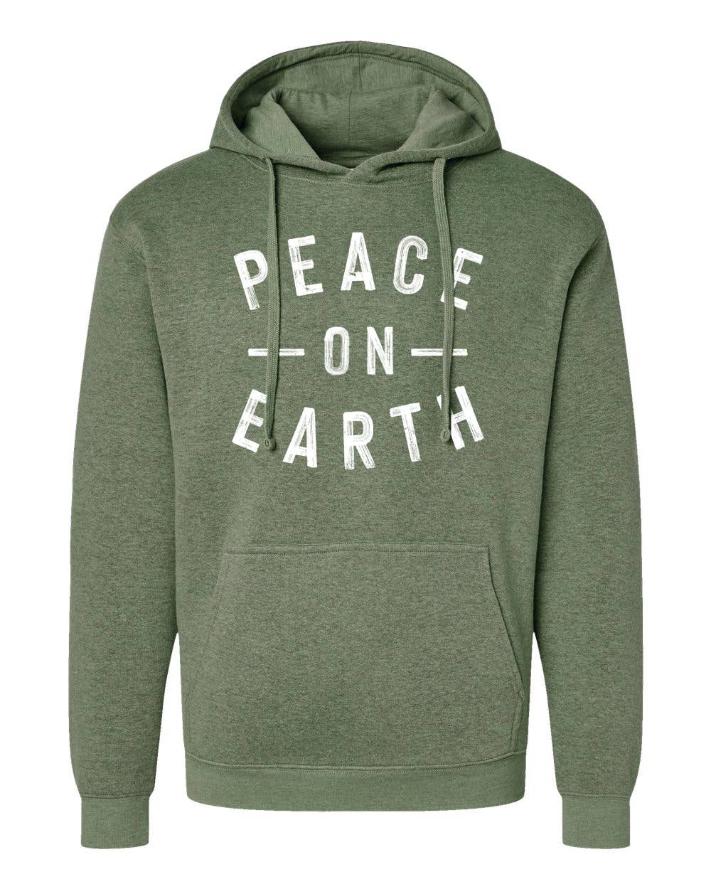 Peace On Earth Hoodie T-Shirts, Sweatshirt | PodTeesHub.com