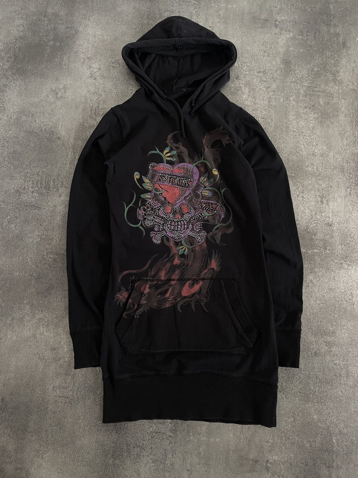 Vintage Rare Gothic Hype Vintage Y2k Hoodie Rhinestones Spellout T-Shirts, Sweatshirt | PodTeesHub.com
