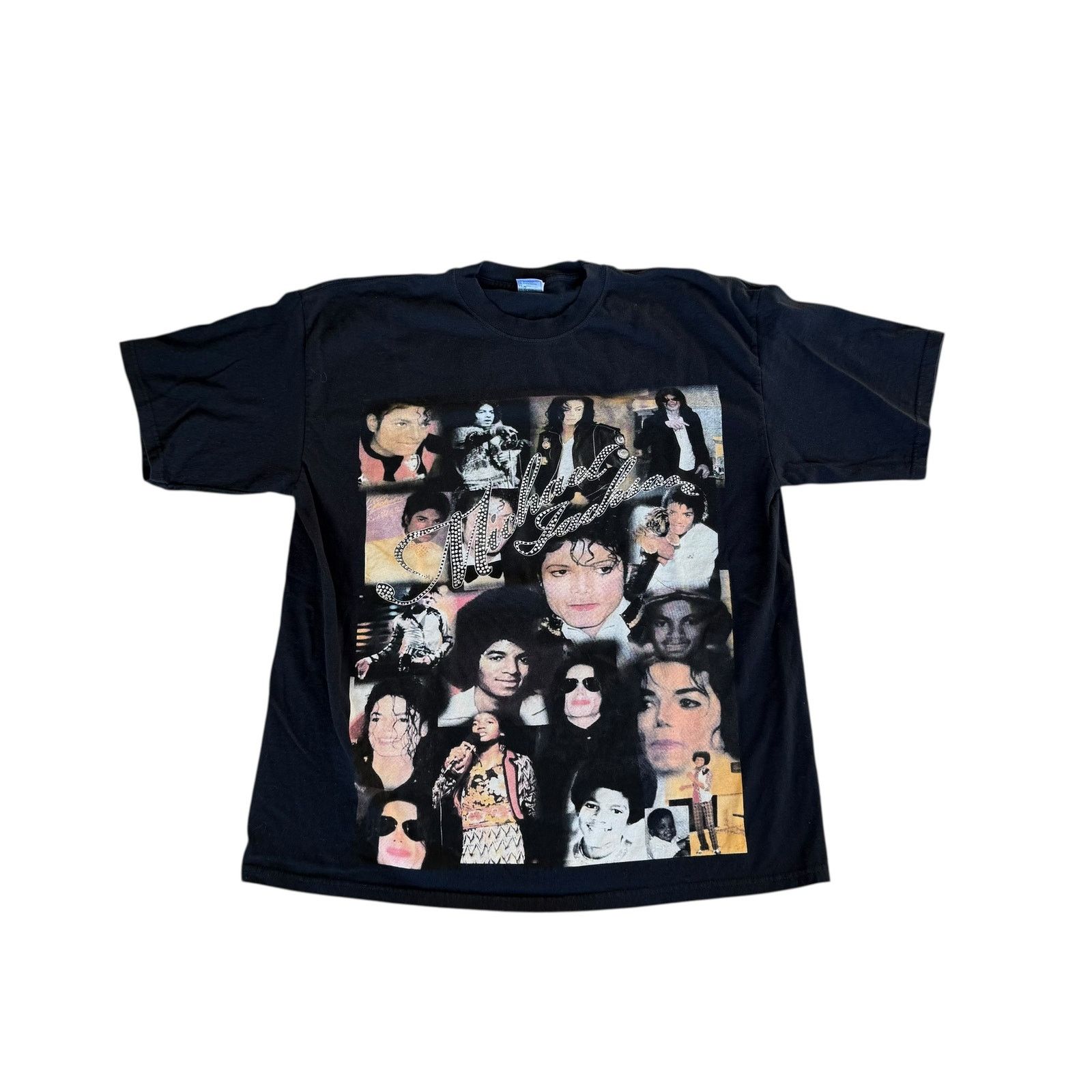 Vintage Michael Jackson Forever Collage Tee Shirt Mens 2xl Hoodie, Sweatshirt | PodTeesHub.com
