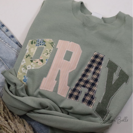 Sage Pray Christian Faith Sweatshirt T-Shirts, Hoodie | PodTeesHub.com