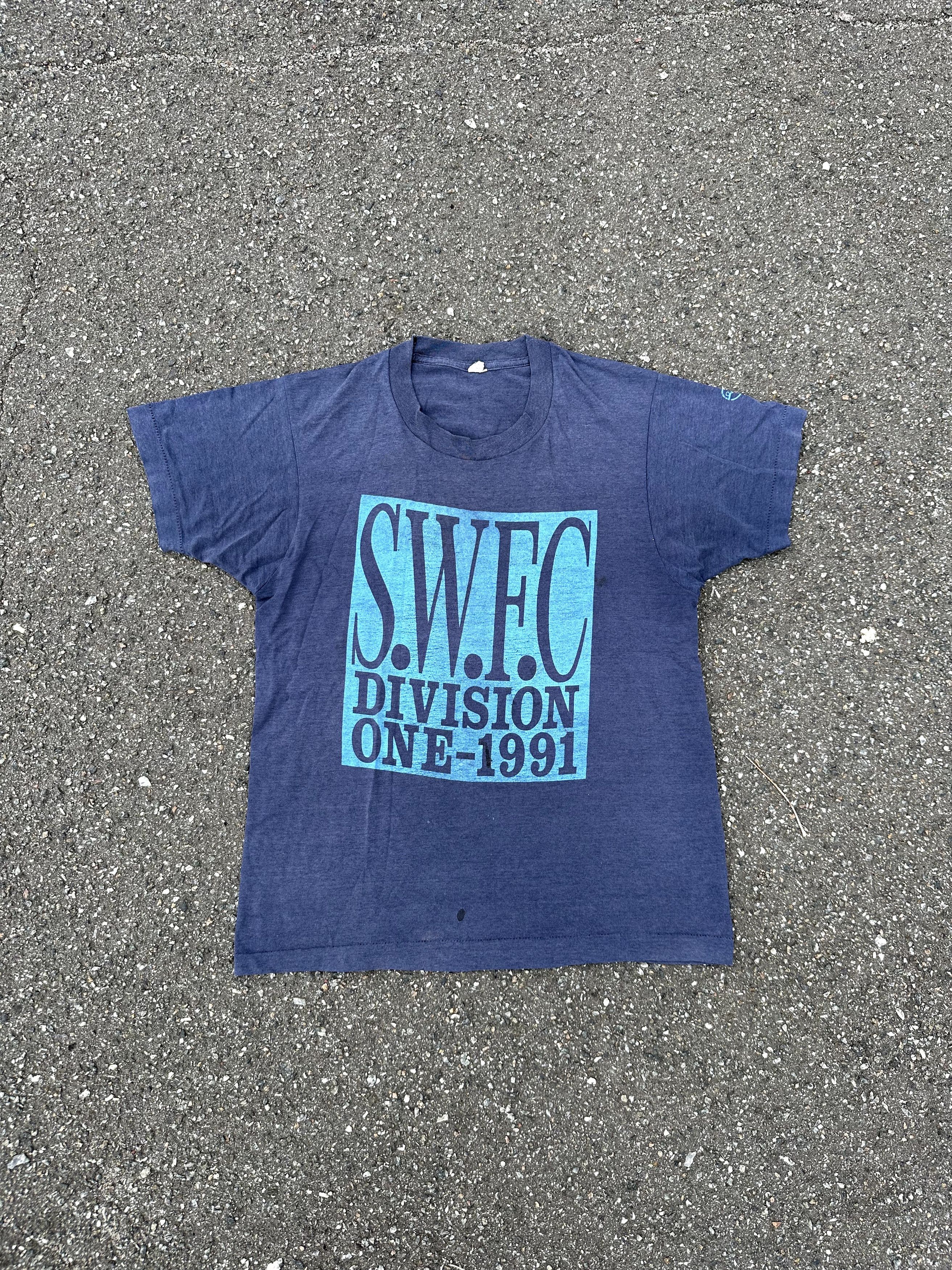 Vintage Vtg 90s Sheffield Wednesday Retro T Shirt Distressed Size S Hoodie, Sweatshirt | PodTeesHub.com