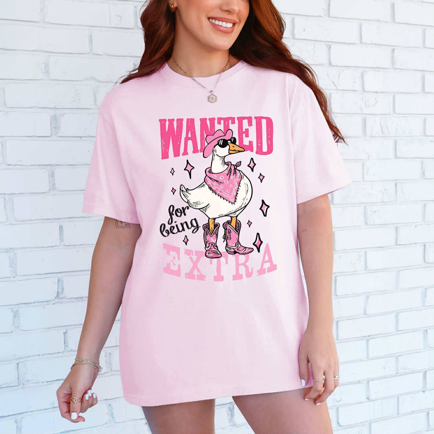Wanted For Being Extra Goose Tee Hoodie, Sweatshirt | PodTeesHub.com
