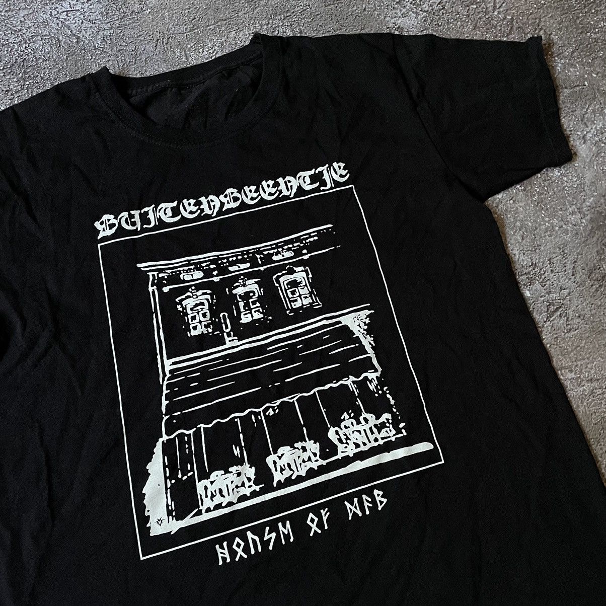 Band Tees Vintage Y2k Abstract Town Art Creepy Blood Dead Horror Tee Hoodie, Sweatshirt | PodTeesHub.com