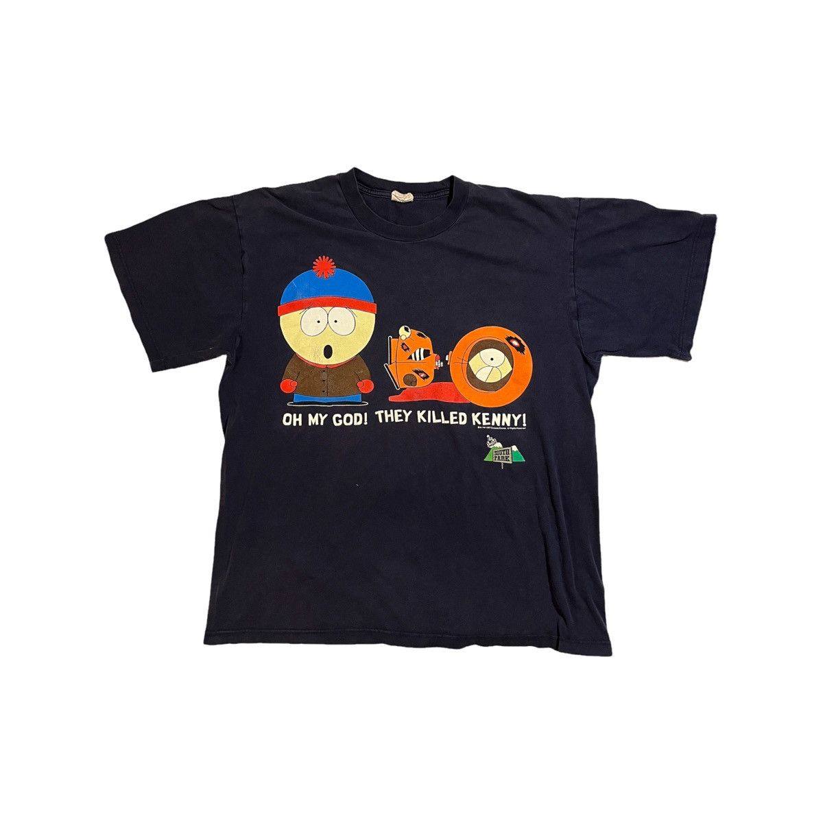 Vintage 1997 South Park They Killed Kenny Shirt Hoodie, Sweatshirt | PodTeesHub.com