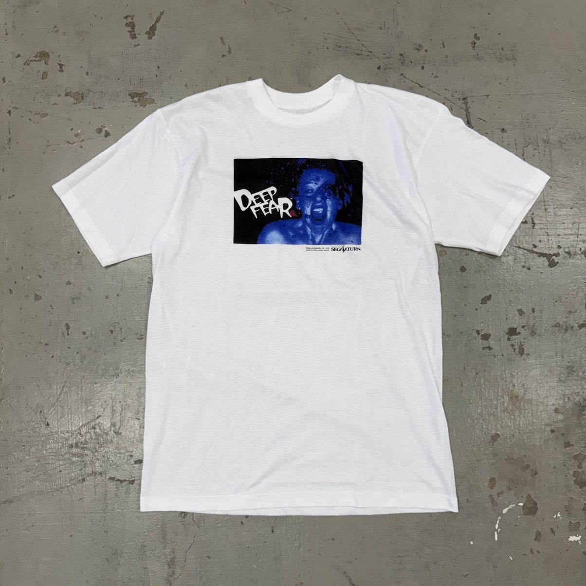 Vintage 1998 Deep Fear Video Game Sega T-Shirts, Hoodie, Sweatshirt