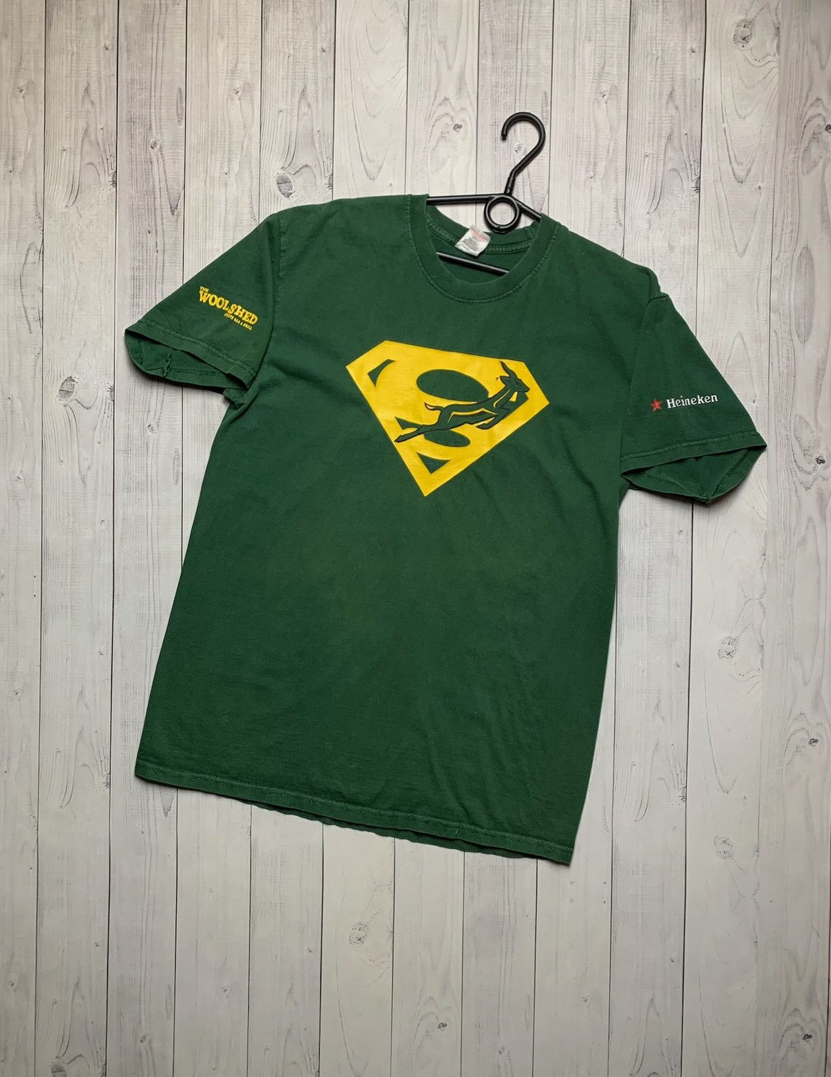 Superman Rare 2009 L Green T-Shirts, Hoodie, Sweatshirt | PodTeesHub.com