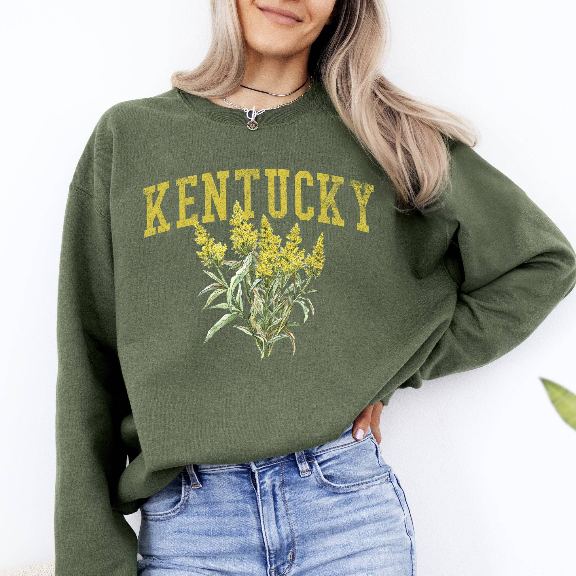 Kentucky State Flower Sweatshirt T-Shirts, Hoodie | PodTeesHub.com