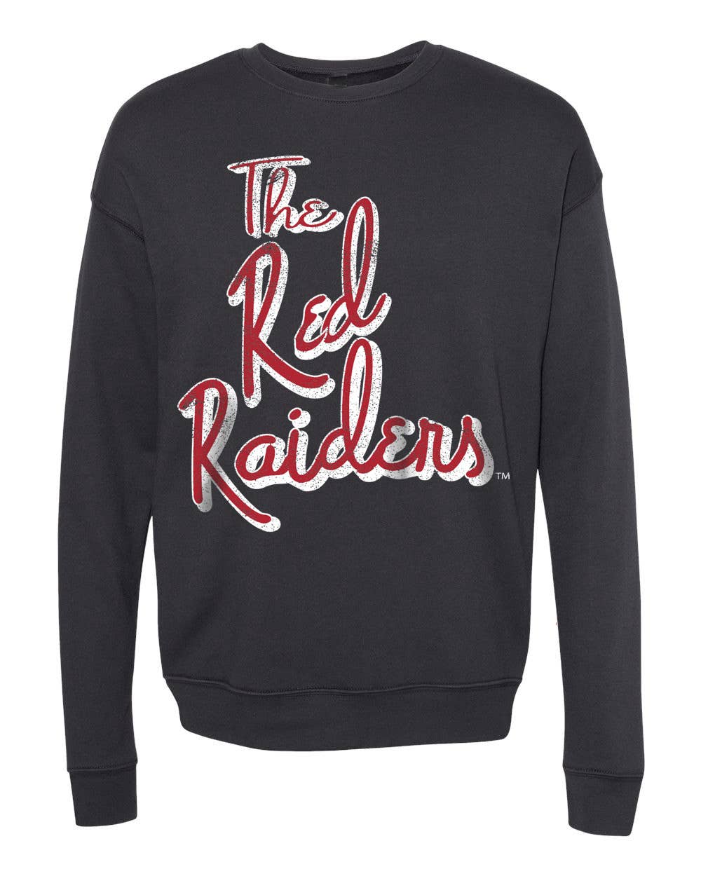 Texas Tech Red Raiders Beverly Charcoal Thrifted Sweatshirt T-Shirts, Hoodie | PodTeesHub.com