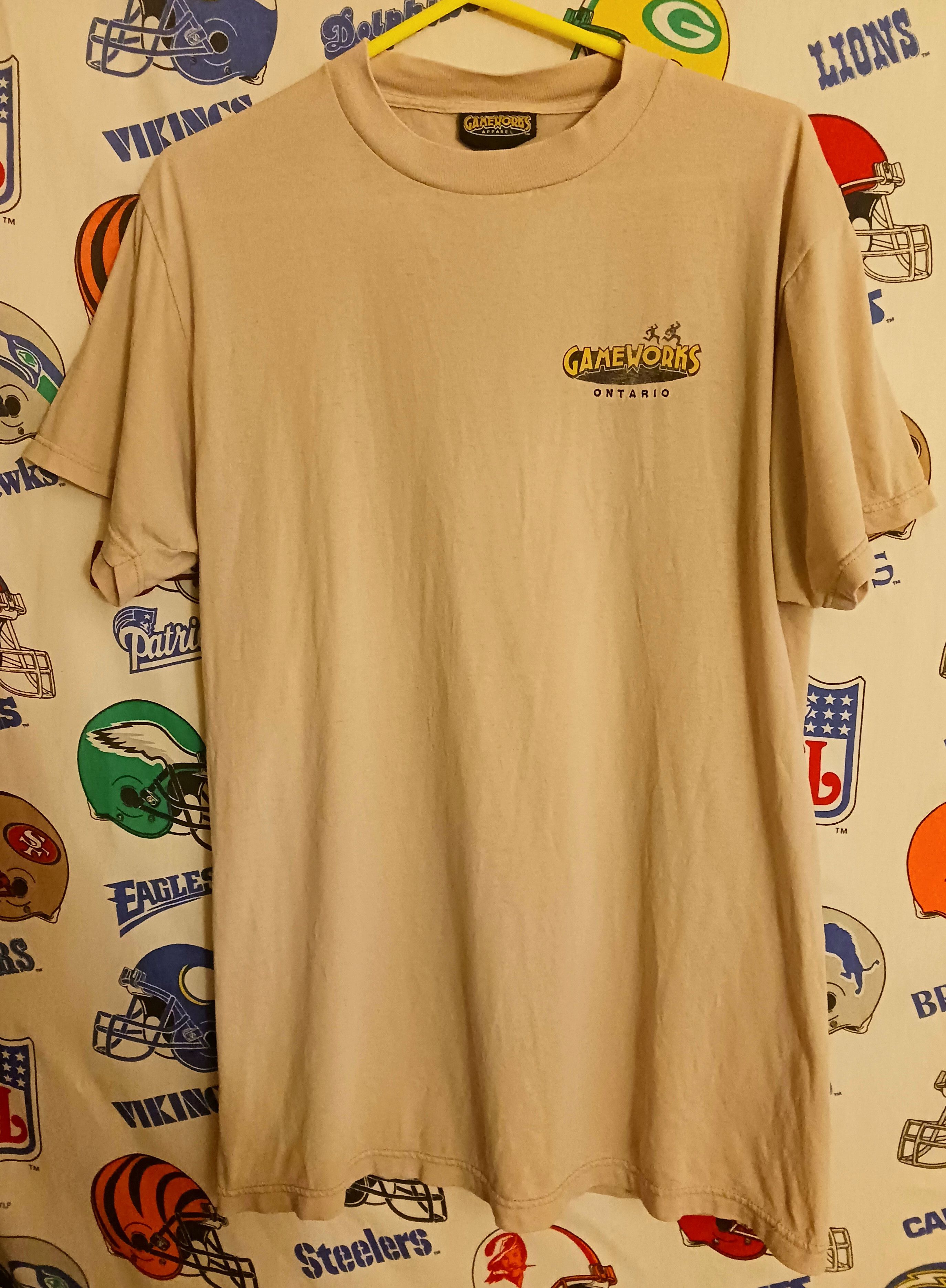 Vintage Gameworks Ontario California Arcade Gaming Restaurant Shirt Hoodie, Sweatshirt | PodTeesHub.com