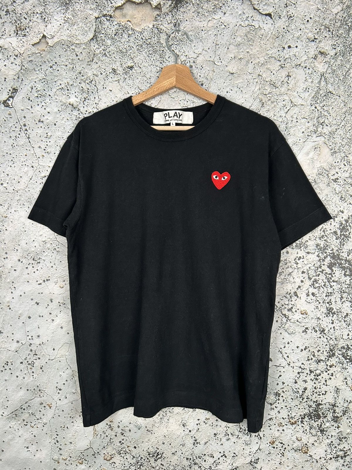 Comme Des Garcons Play Cdg Comme Des Garcons Play Black Tee Heart Streetwear Japan Hoodie, Sweatshirt | PodTeesHub.com