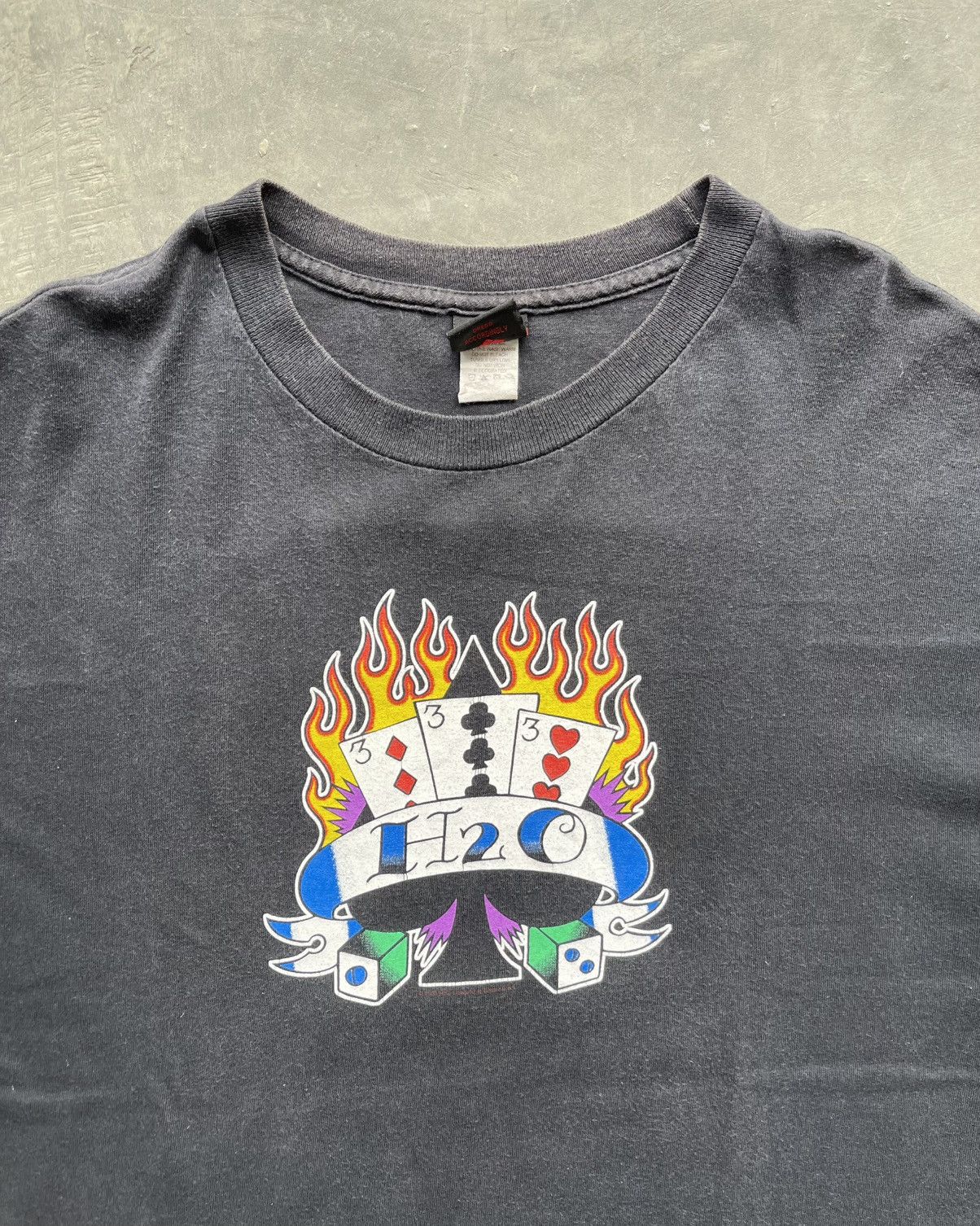 Band Tees Vintage 2003 H2o First Album Not Gorilla Biscuits Fugazi Hoodie, Sweatshirt | PodTeesHub.com