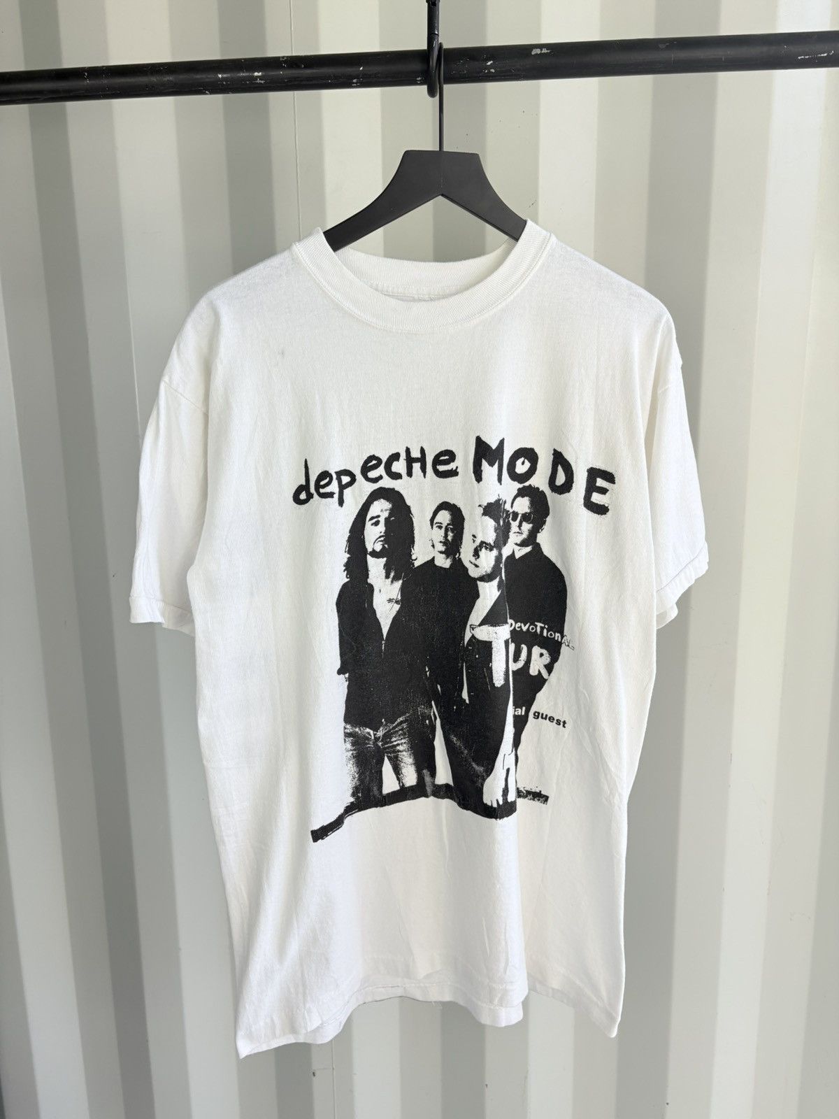 Band Tees Thrashed Depeche Mode Sun Faded Distressed Erd Grunge Band Hoodie, Sweatshirt | PodTeesHub.com