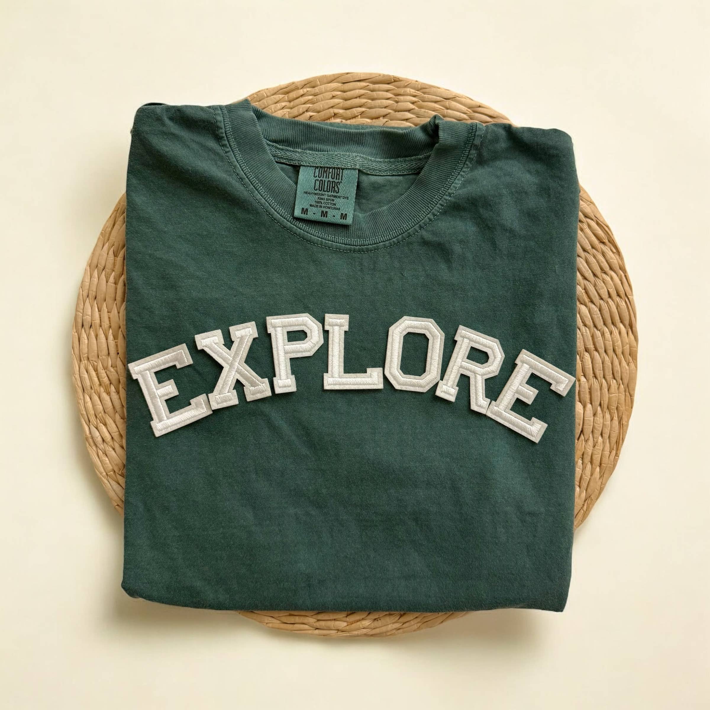 Explore Comfort Colors Short Sleeve Shirt, Nature Shirt Hoodie, Sweatshirt | PodTeesHub.com