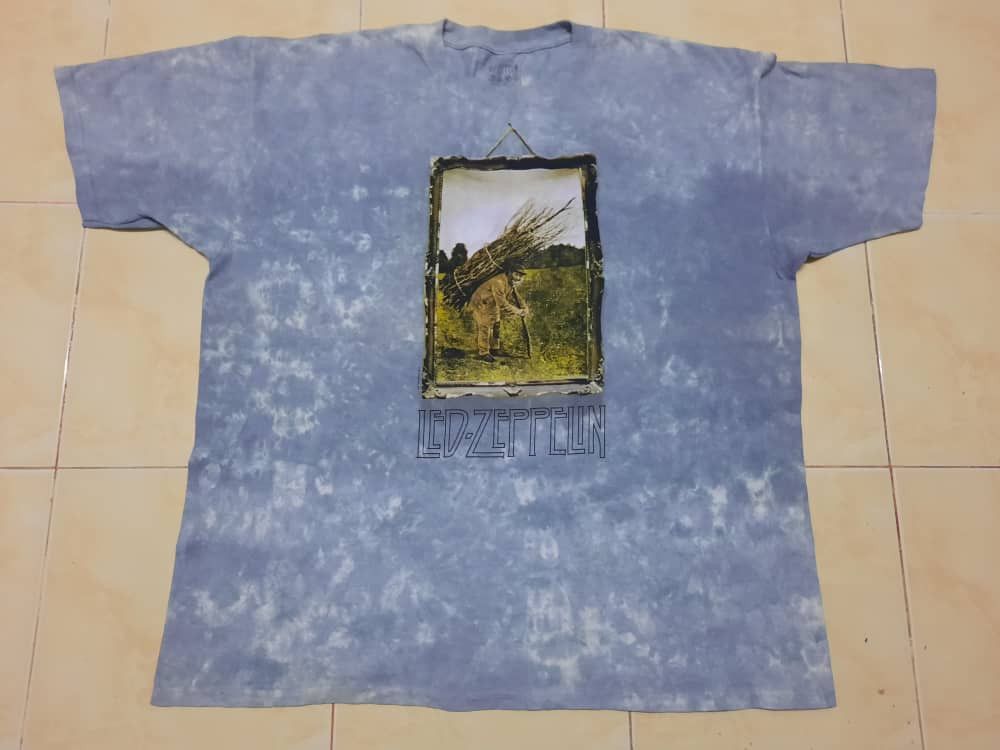 Led Zeppelin X Vintage Vintage Led Zeppelin Musid Band Rock Tie Dye Liquid Bluetee T-Shirts, Hoodie, Sweatshirt