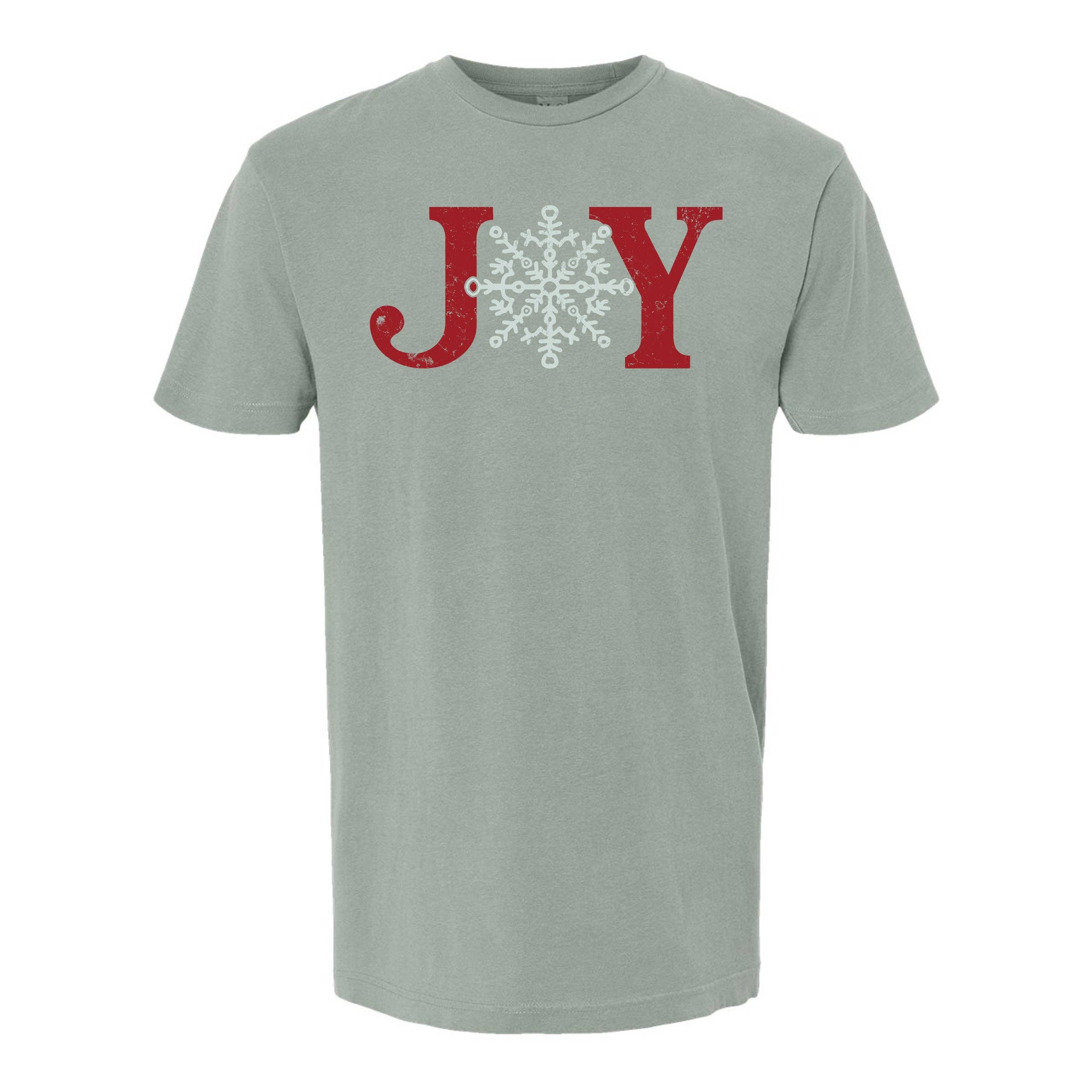 Joy Snowflake Tee Hoodie, Sweatshirt | PodTeesHub.com