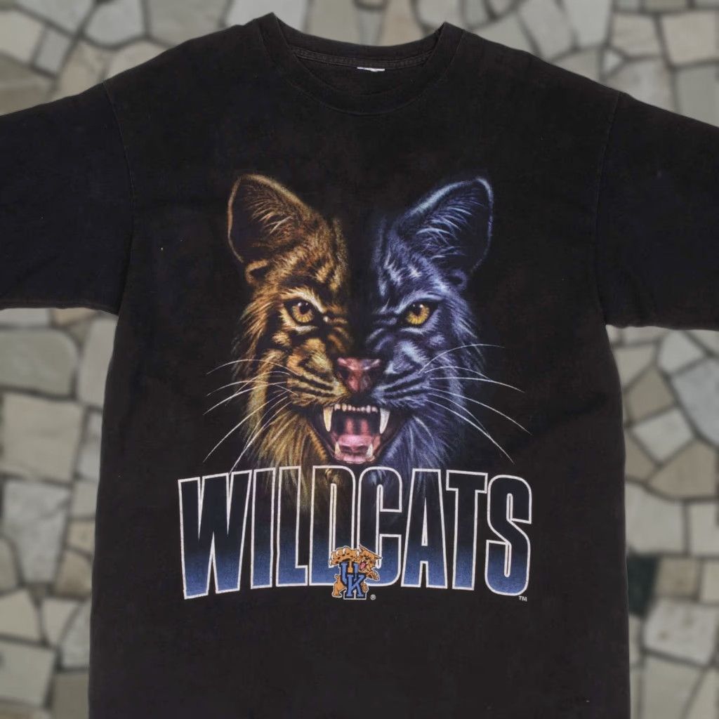 Salem Sportswear Vintage Ncaa University Of Kentucky Wildcats Tee Shirt 1990s Xl Usa Salem Sportswea Hoodie, Sweatshirt