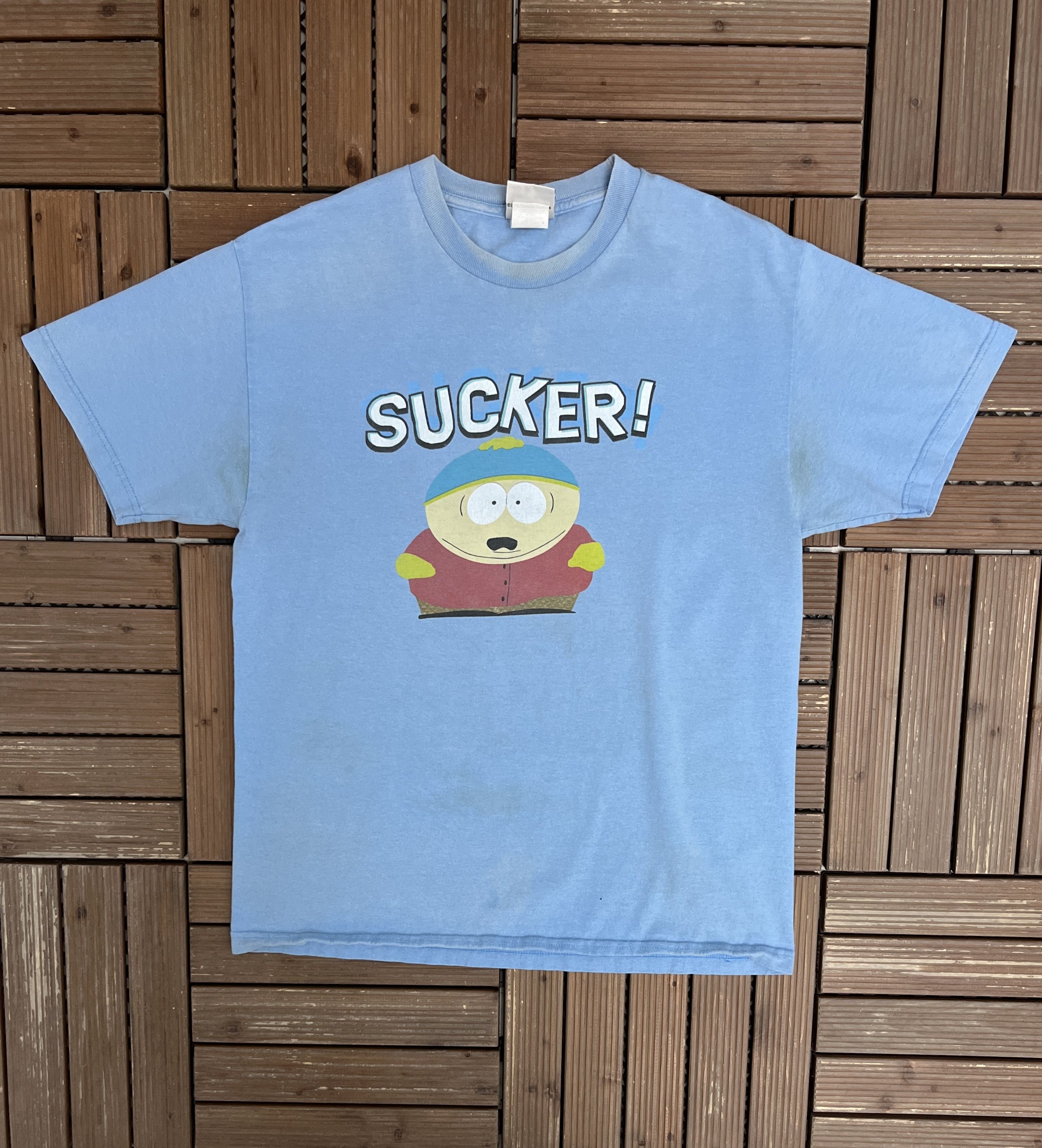 Vintage South Park Cartman Sucker Vintage Blue T Shirt Hoodie, Sweatshirt | PodTeesHub.com