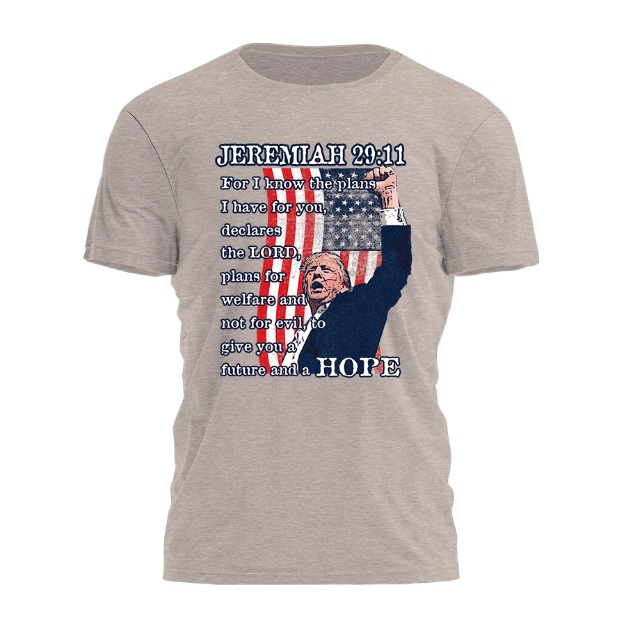 Trump Inspired - Jeremiah 29:11 Tee - 2866 Hoodie, Sweatshirt | PodTeesHub.com
