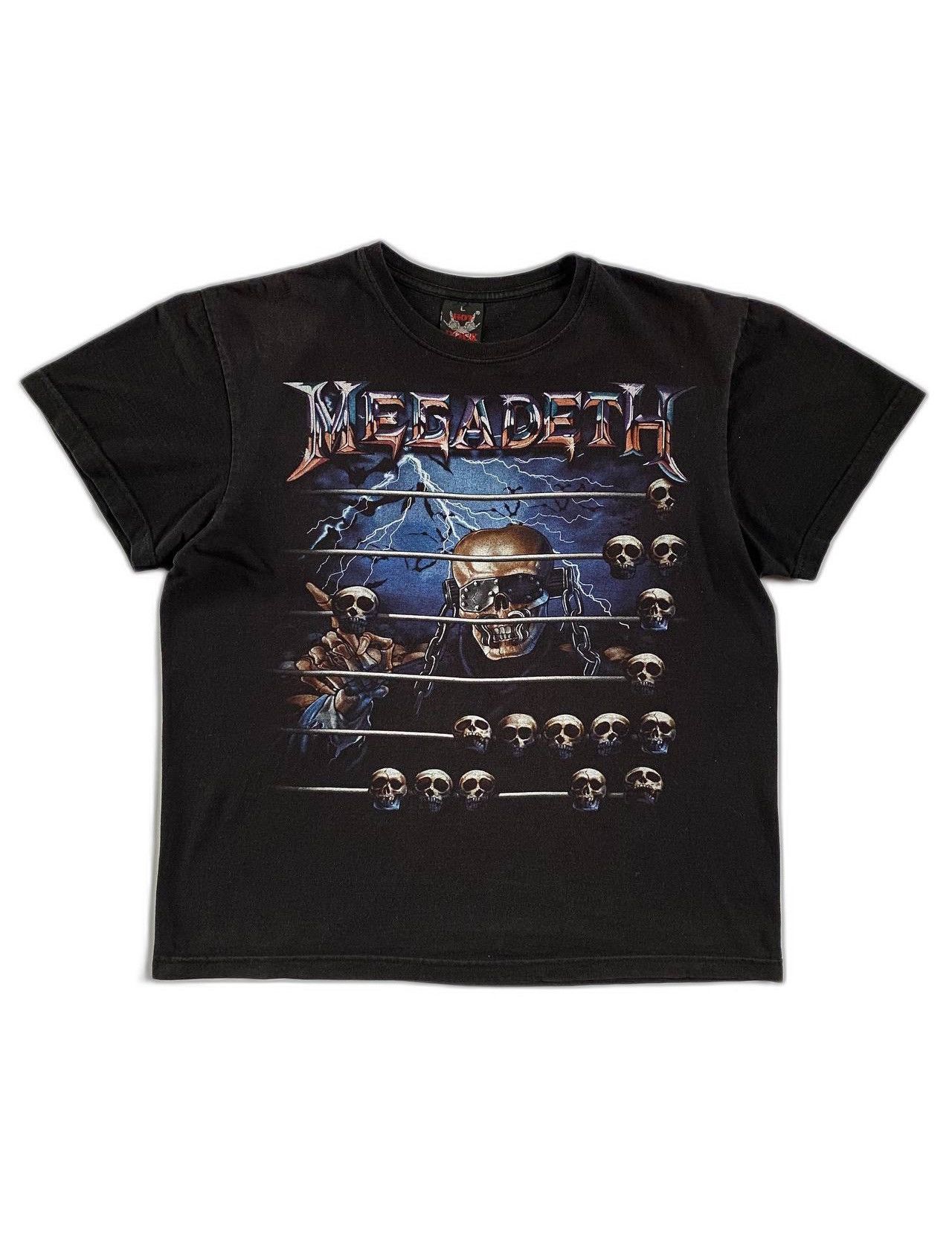 X Vintage Megadeth Vic Rattlehead Countdown Extinction Og Print T-Shirts, Hoodie, Sweatshirt