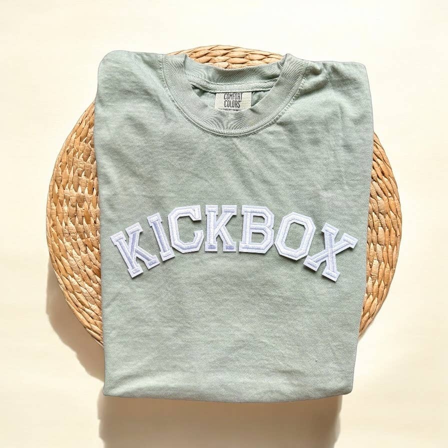 Comfort Colors Kickboxing Shirt, Kickboxing Fitness Hoodie, Sweatshirt | PodTeesHub.com