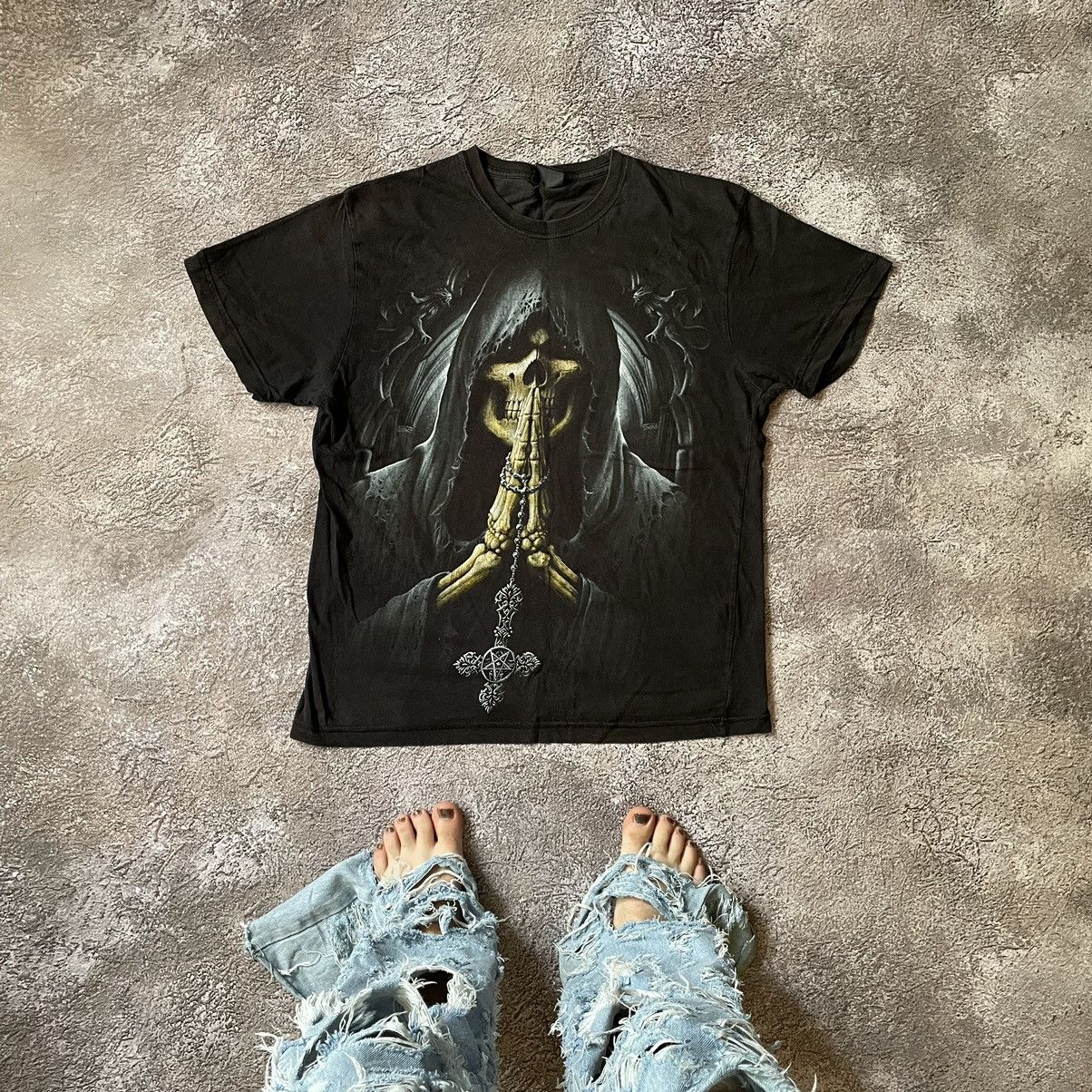 Vintage Y2k Skeleton Face Logo Blood Dead Skulls Horror Tee Hoodie, Sweatshirt | PodTeesHub.com