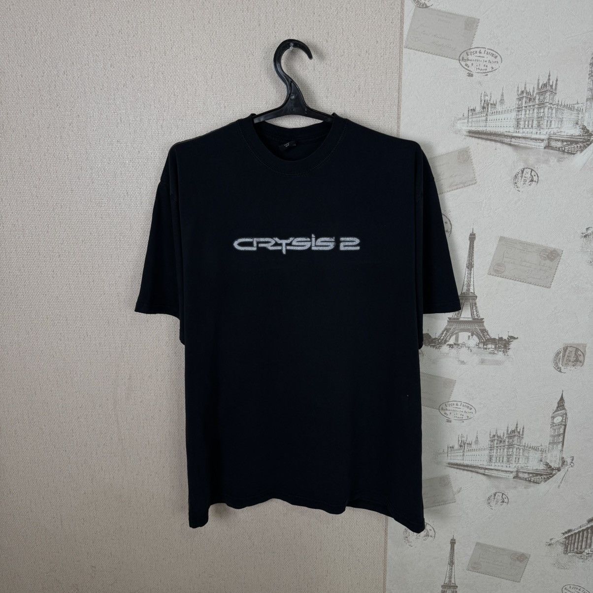 Other Vintage Crysis 2 Video Game T Shirt Promo T Shirt Xl Hoodie, Sweatshirt | PodTeesHub.com