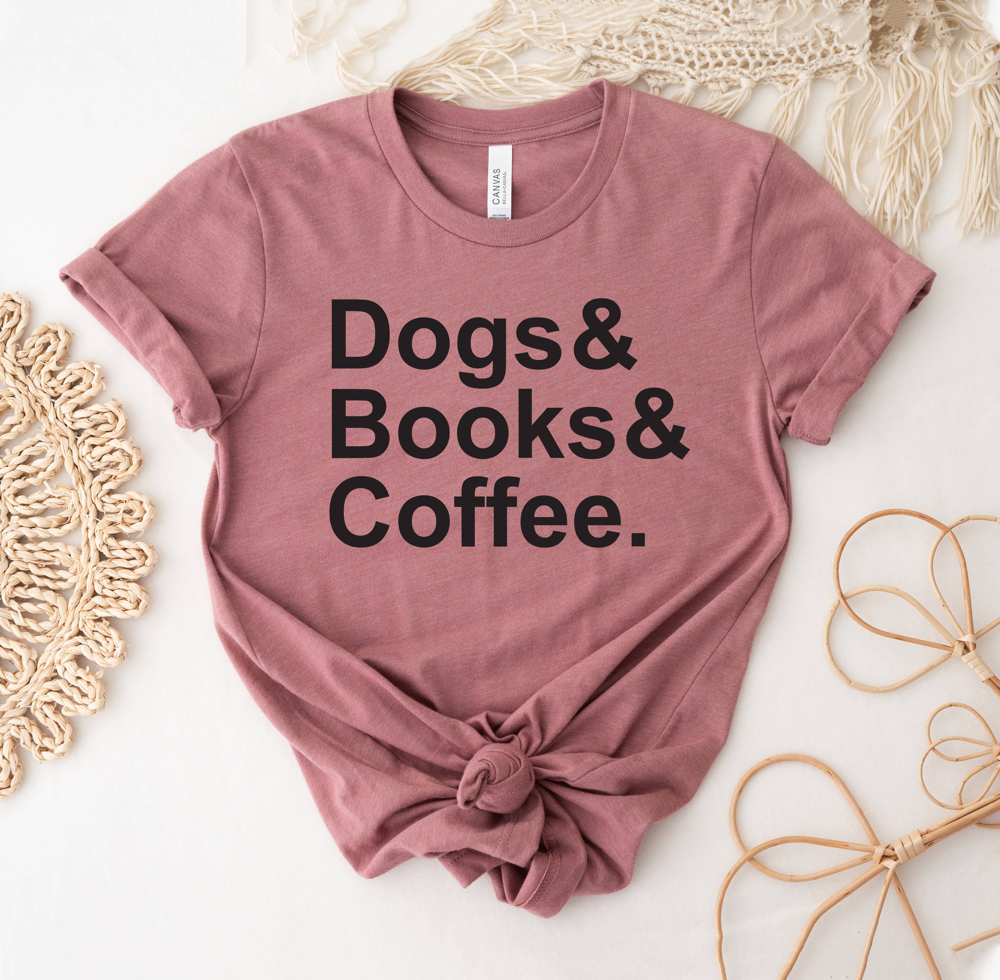 Dogs and Books and Coffee T-Shirt Hoodie, Sweatshirt | PodTeesHub.com