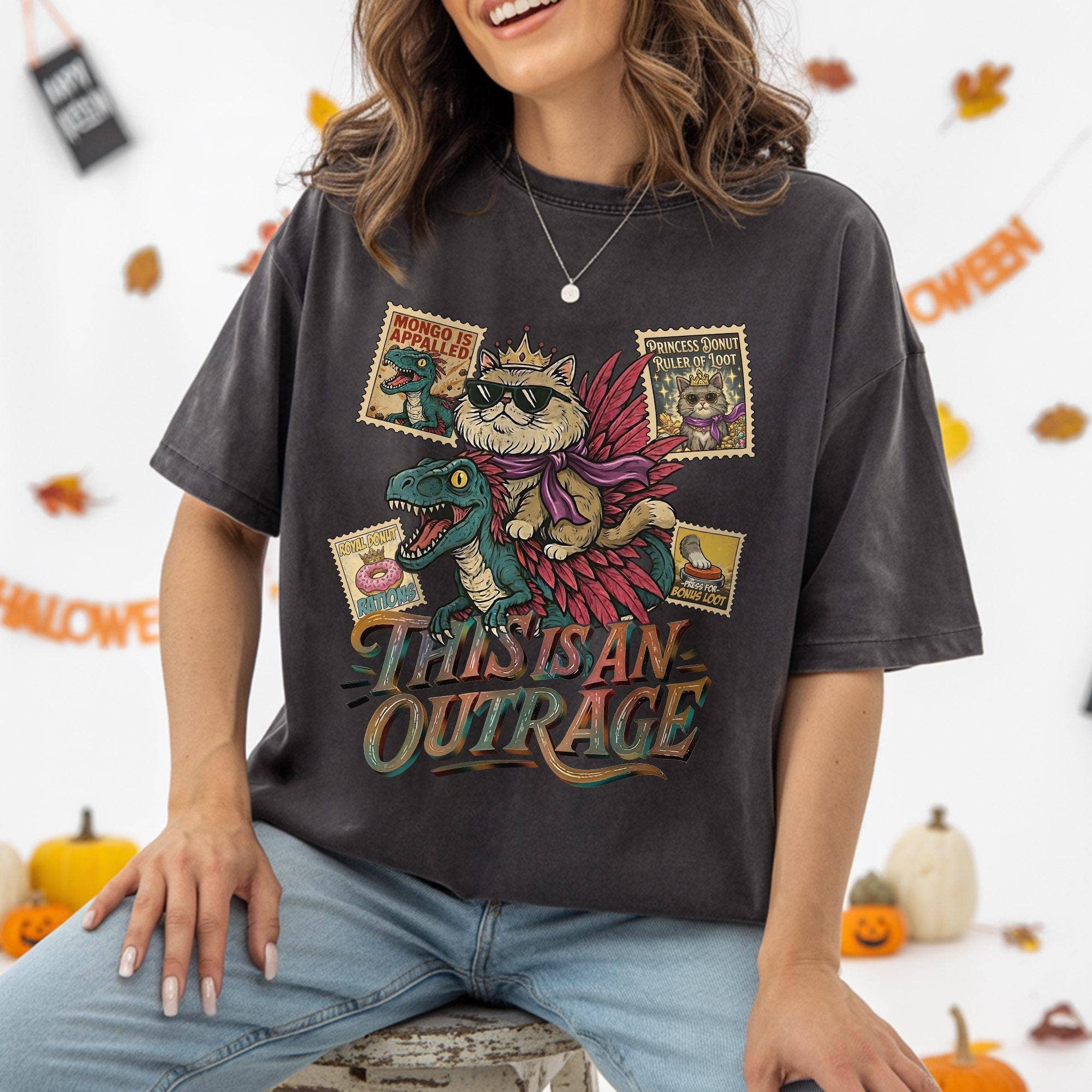 Dungeon Crawler Carl Vintage Stamp Sweatshirt T-Shirts, Hoodie | PodTeesHub.com