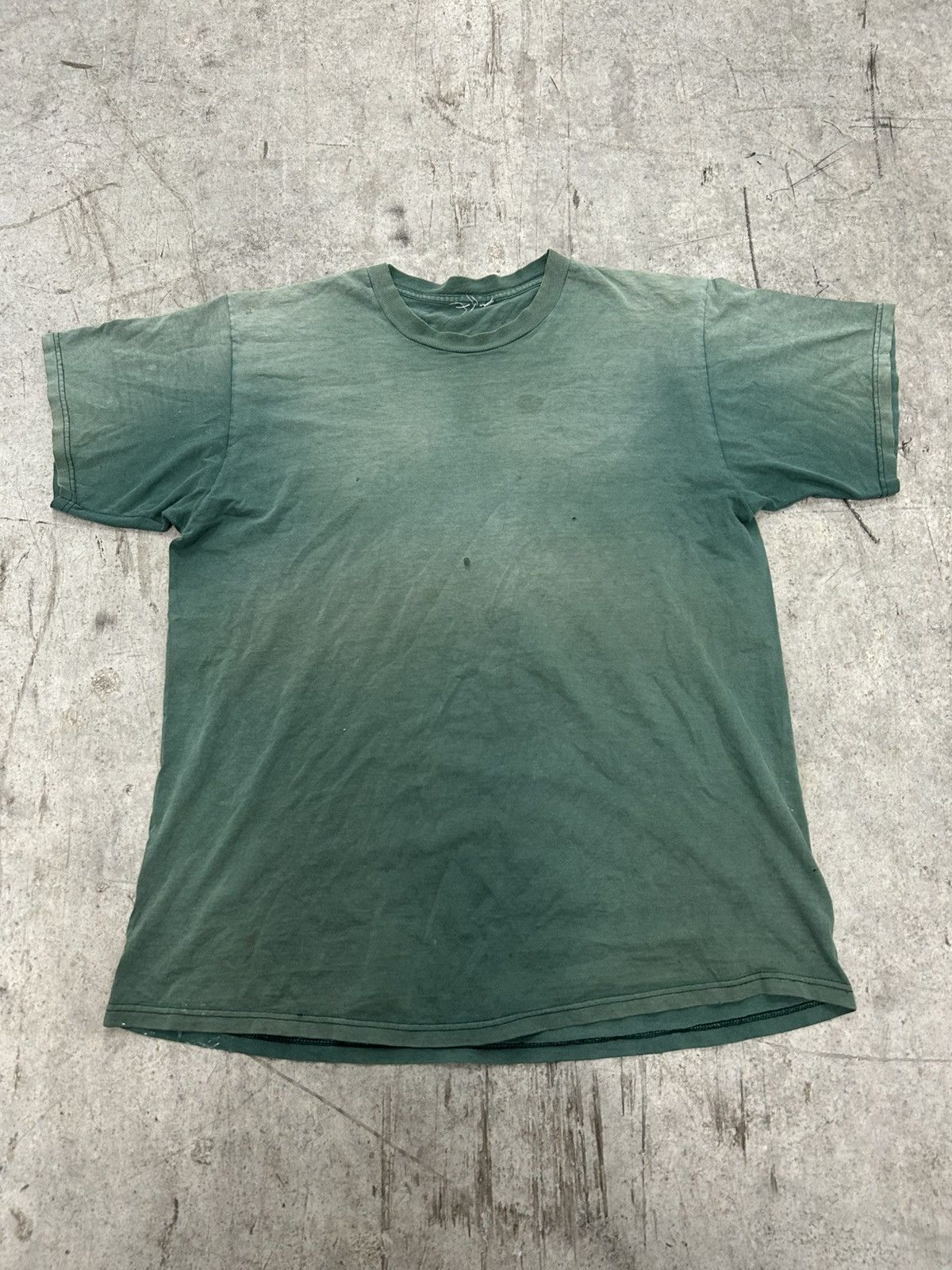 Vintage Faded Green T Shirt Hoodie, Sweatshirt | PodTeesHub.com
